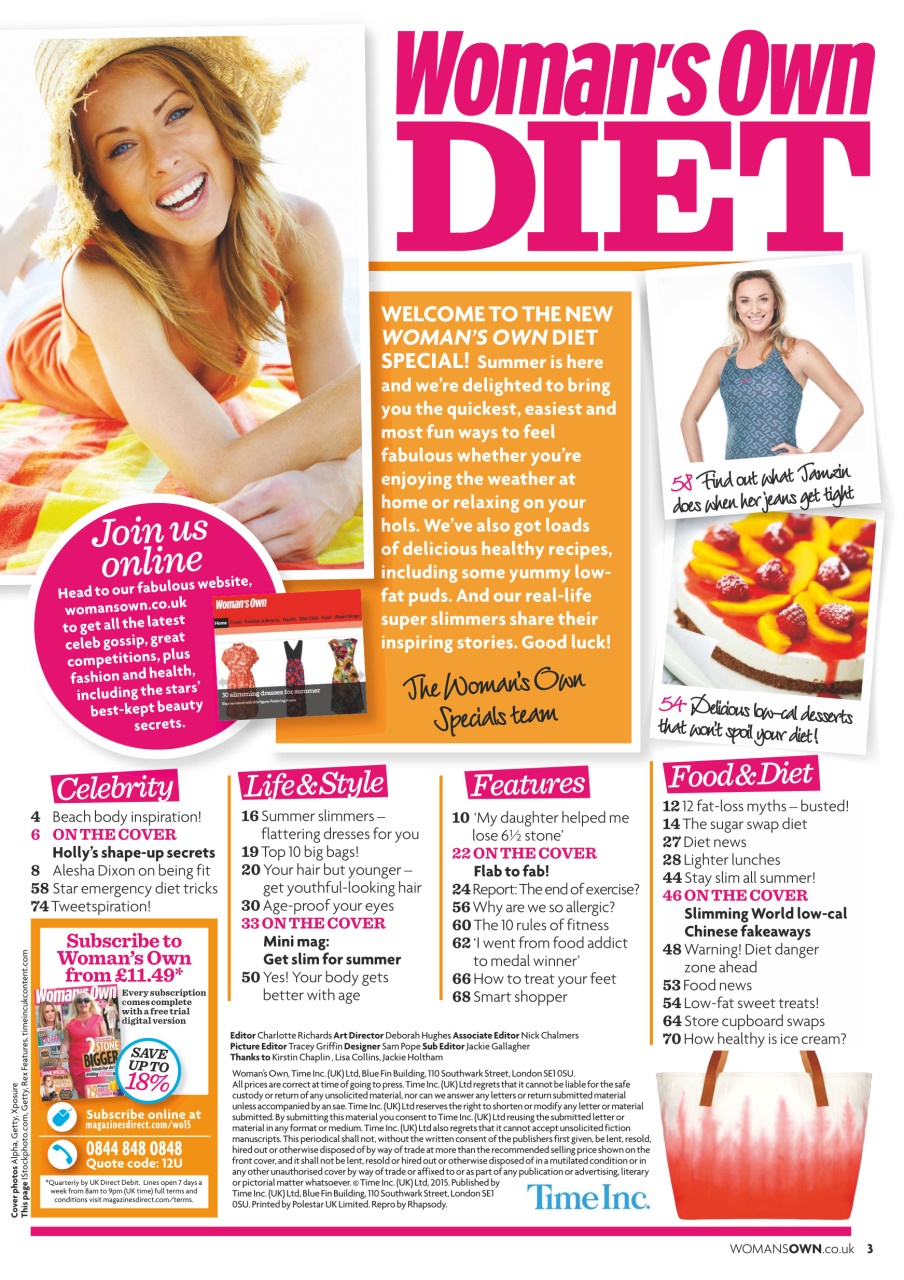 Woman's Own Lifestyle Special Preview Pages