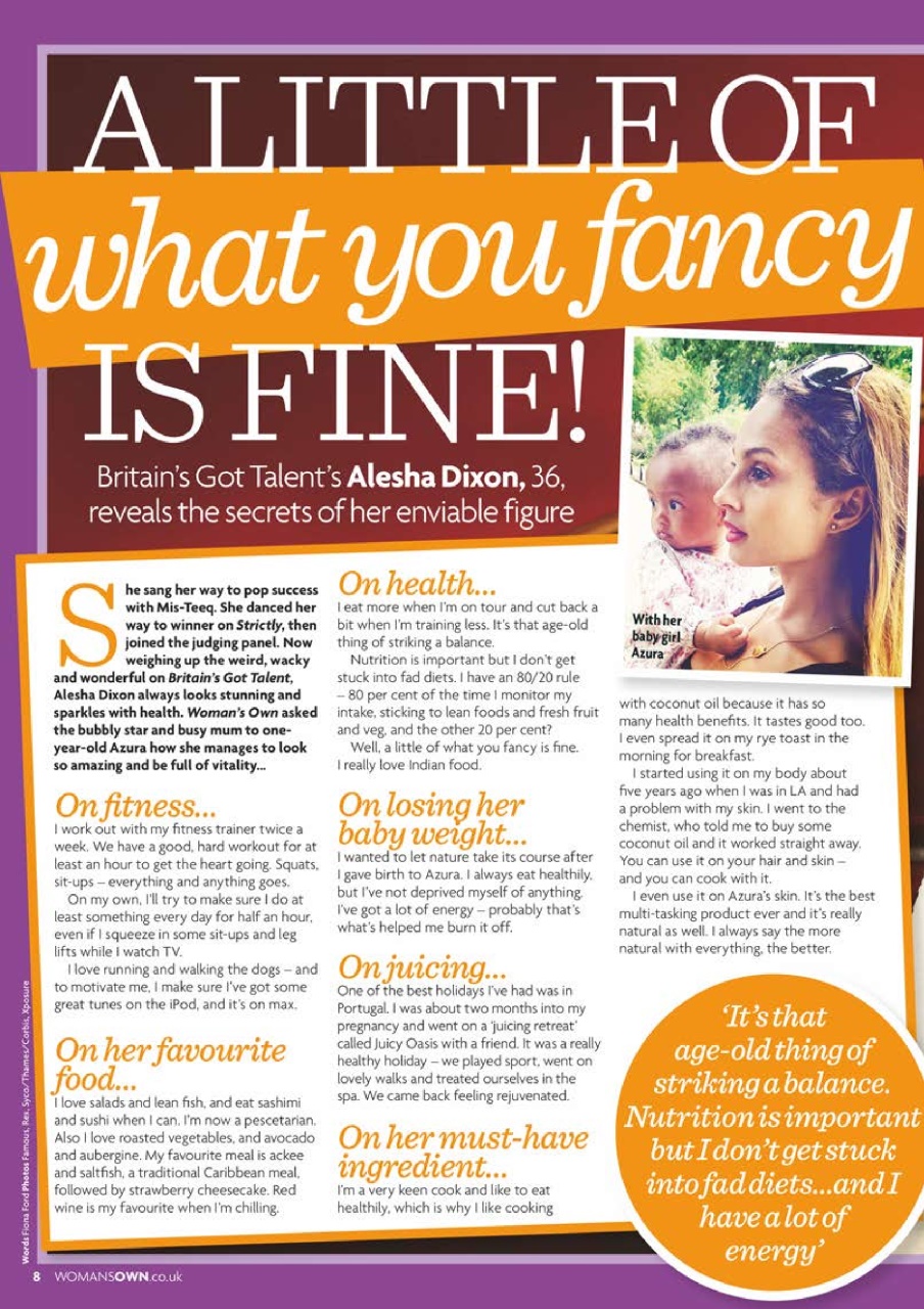 Woman's Own Lifestyle Special Preview Pages