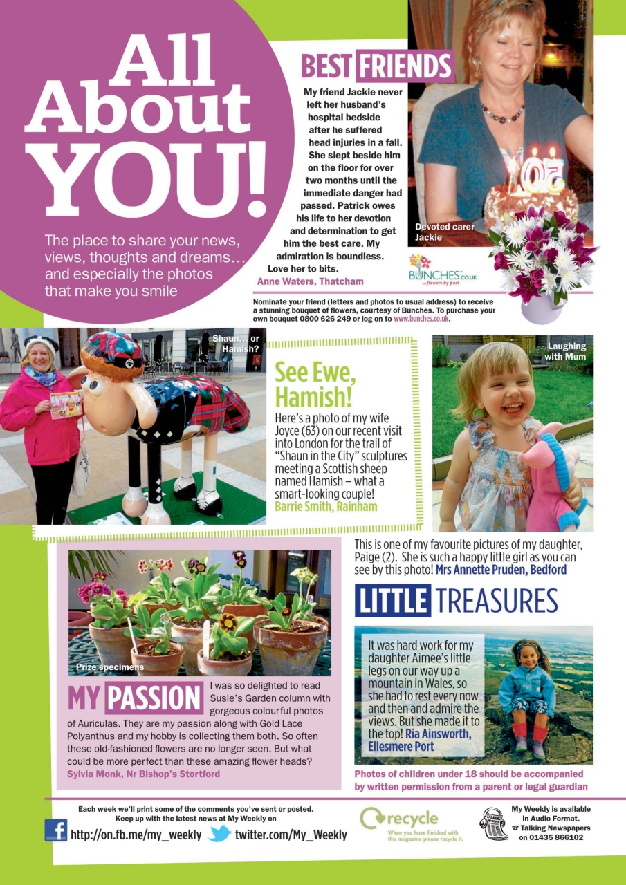 My Weekly Preview Pages