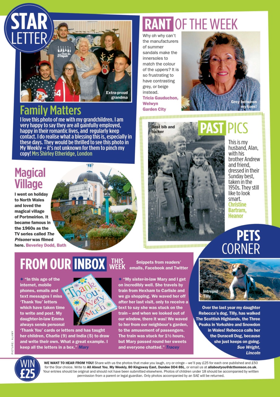 My Weekly Preview Pages