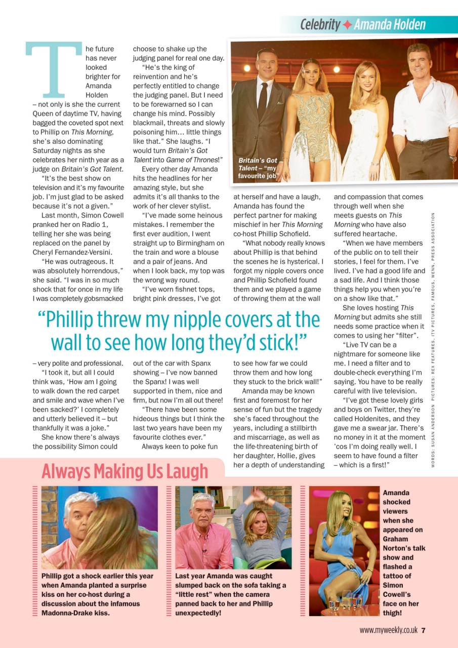 My Weekly Preview Pages