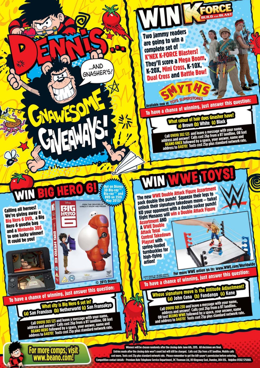 Beano Preview Pages
