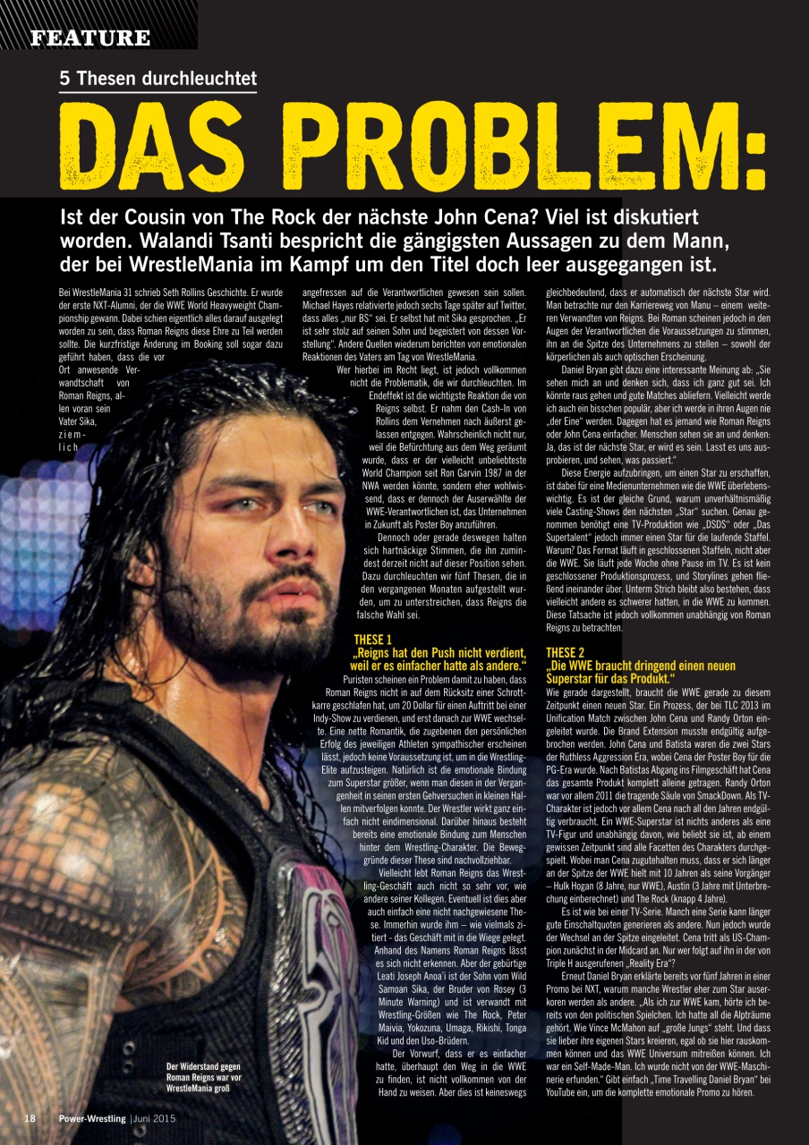 Power-Wrestling Preview Pages