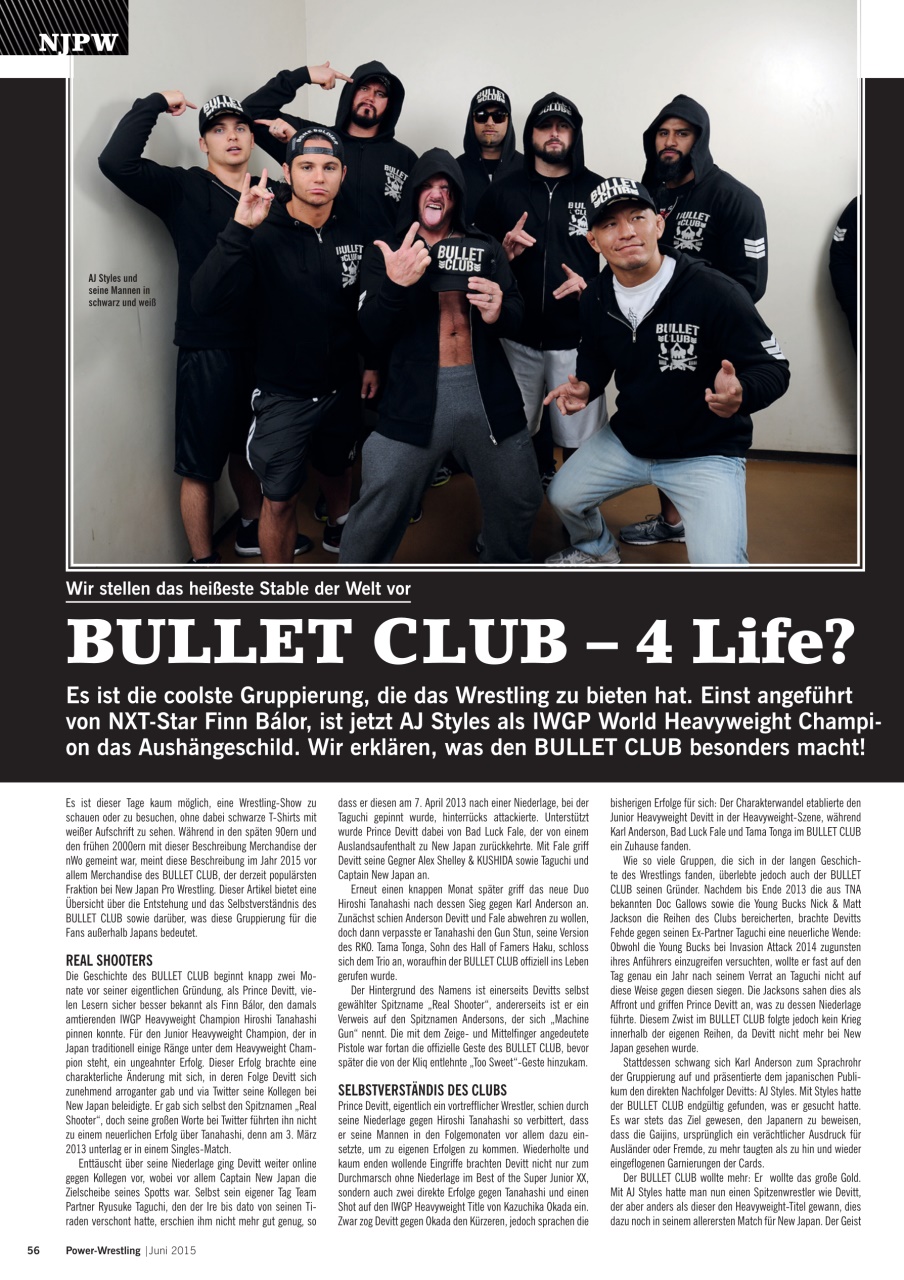 Power-Wrestling Preview Pages