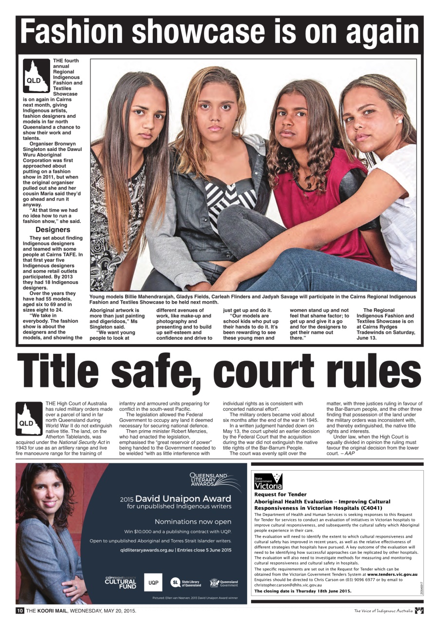 Koori Mail Preview Pages