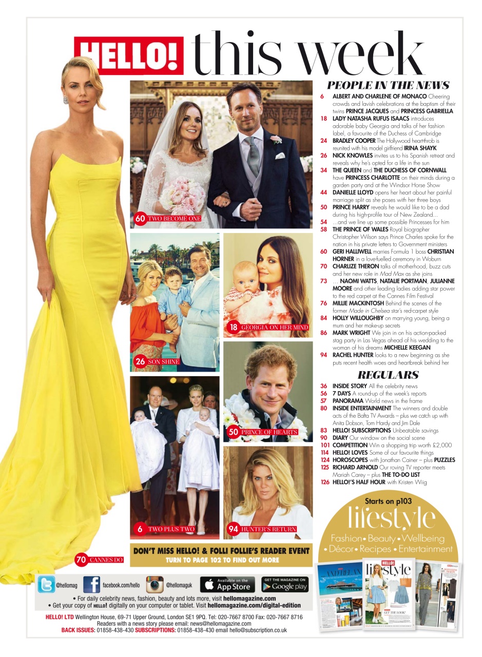 Hello! Magazine Preview Pages