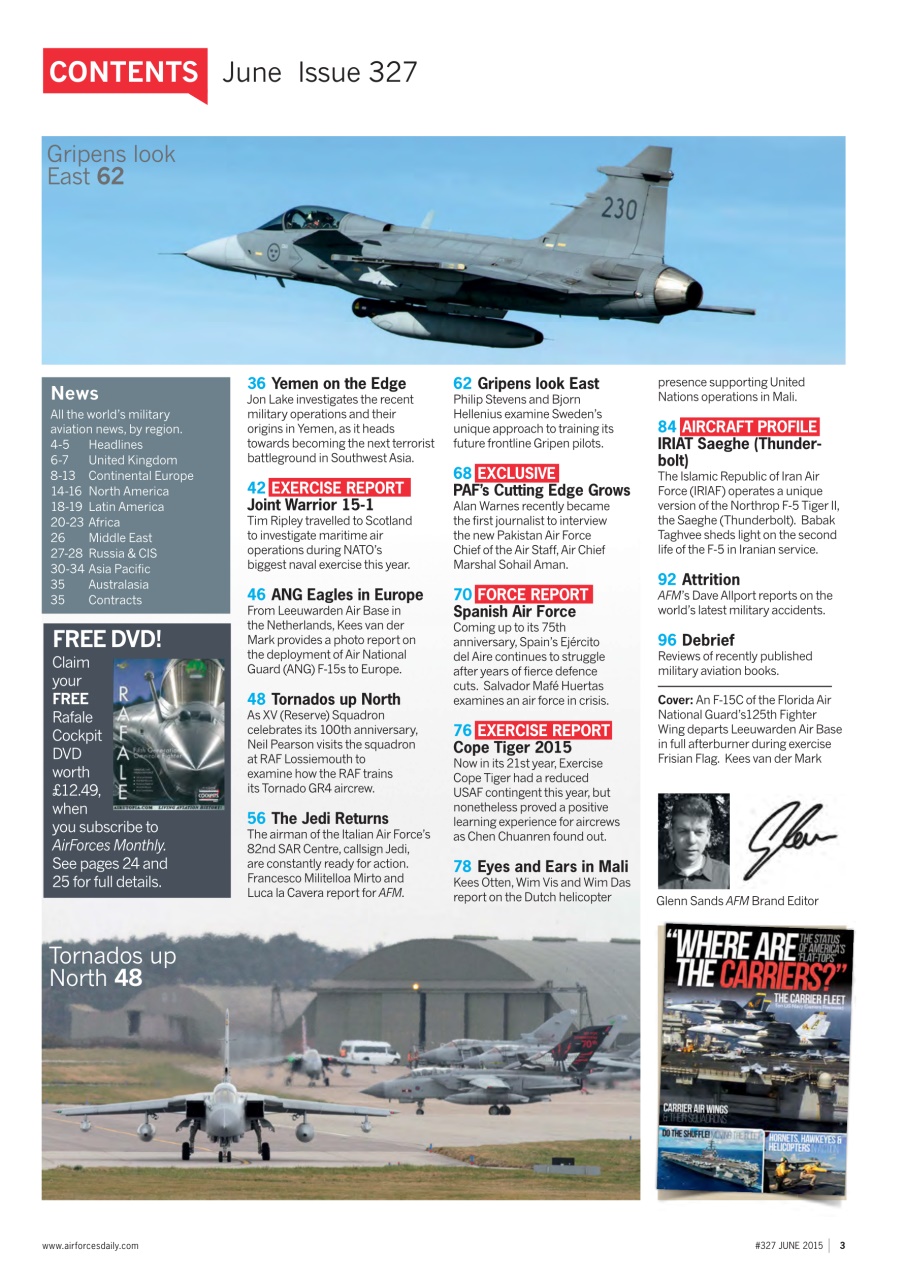 AirForces Monthly Preview Pages