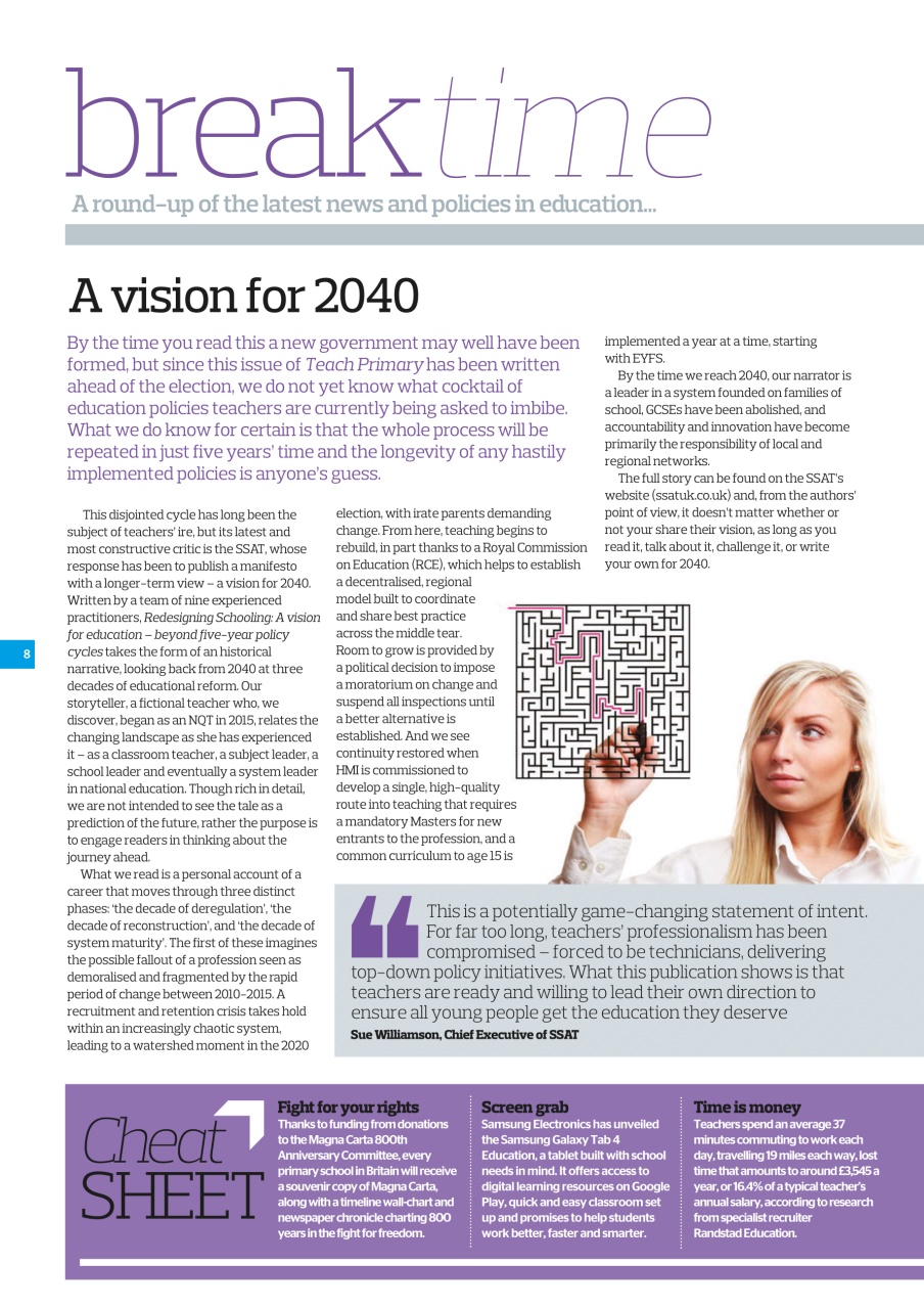 Teach Primary Preview Pages