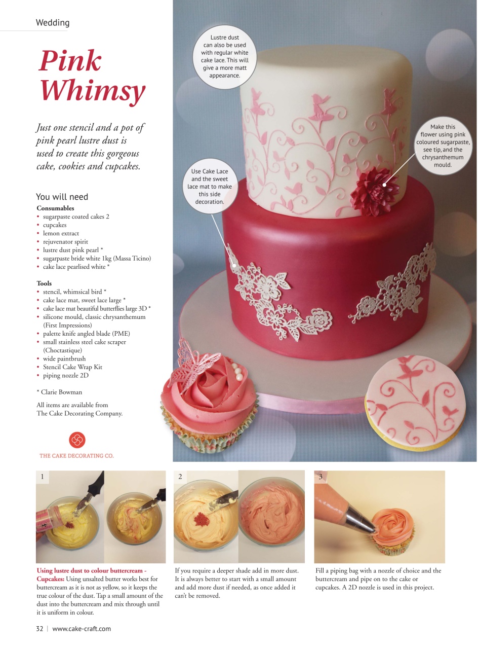 Cake Decoration & Sugarcraft Magazine Preview Pages