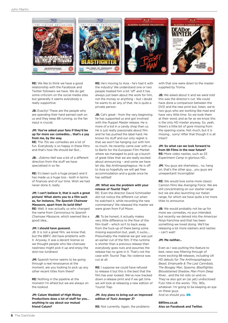 The Darkside Preview Pages