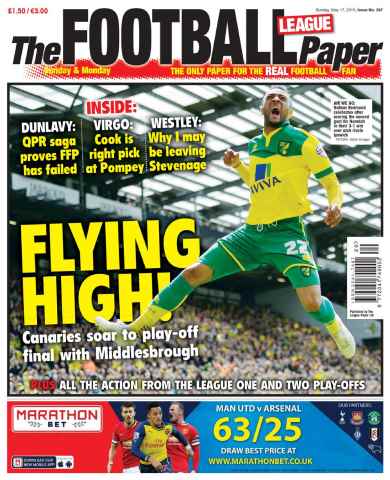 The Football League Paper issue 17th May 2015