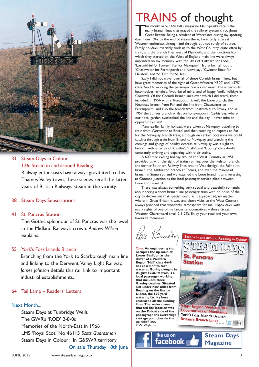 Steam Days Preview Pages