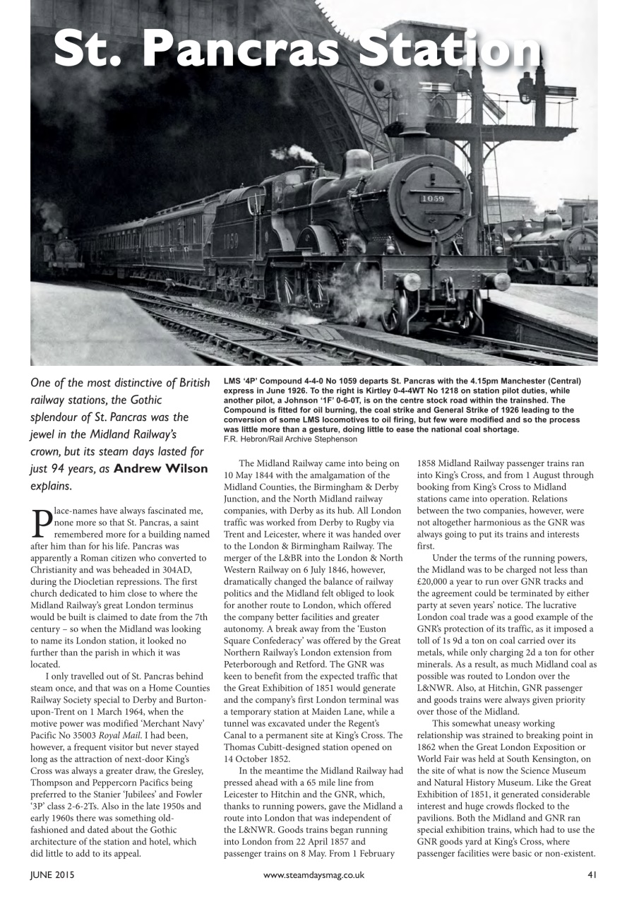 Steam Days Preview Pages