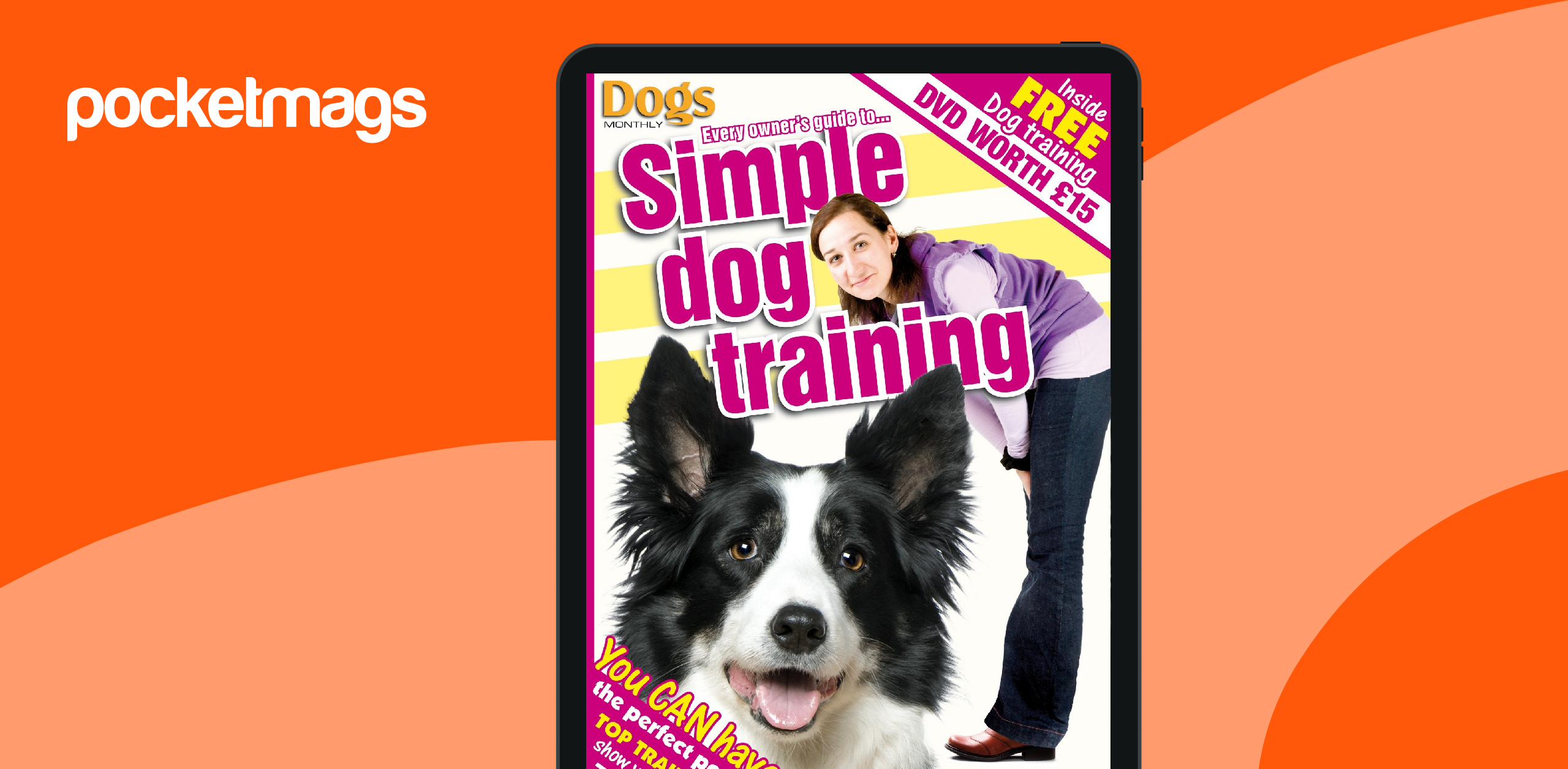 Dogs Monthly Magazine Simple Dog Training Special Issue