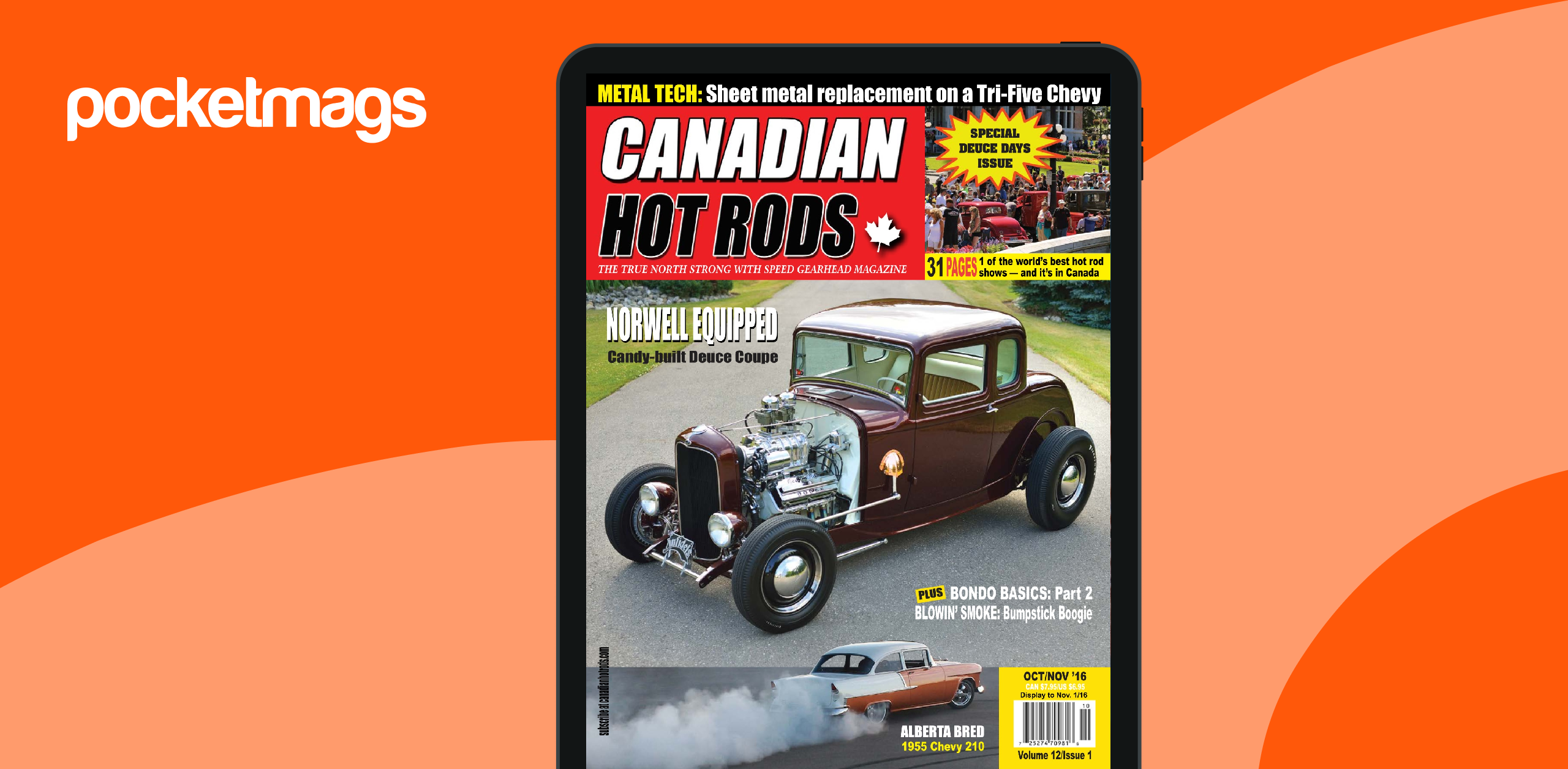 Canadian Hot Rods Magazine - octnov2016 Back Issue
