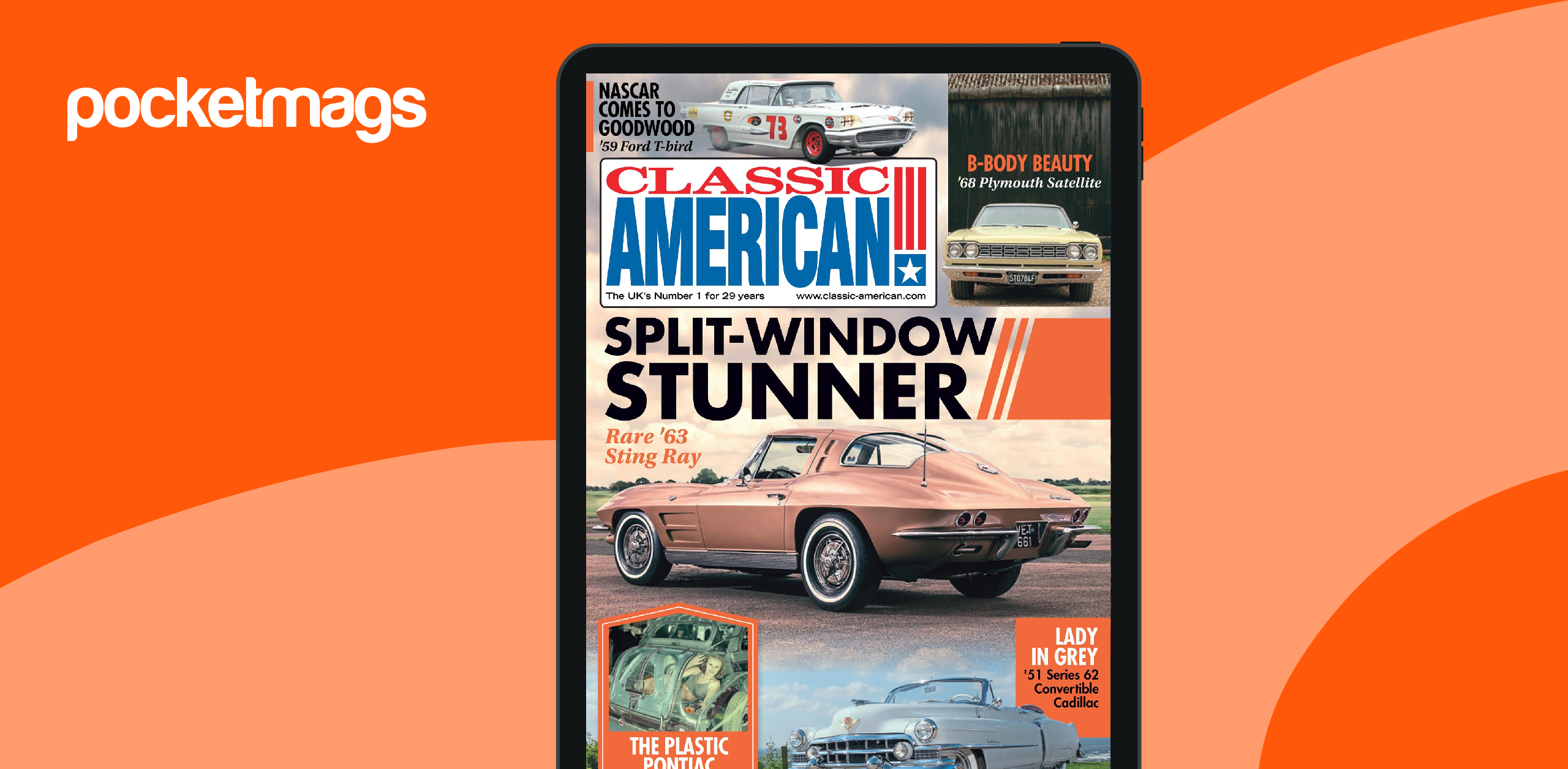 AMERICAN VINTAGE CAR magazine5冊 Classic American Magazine - 320 December 2017 Back Issue