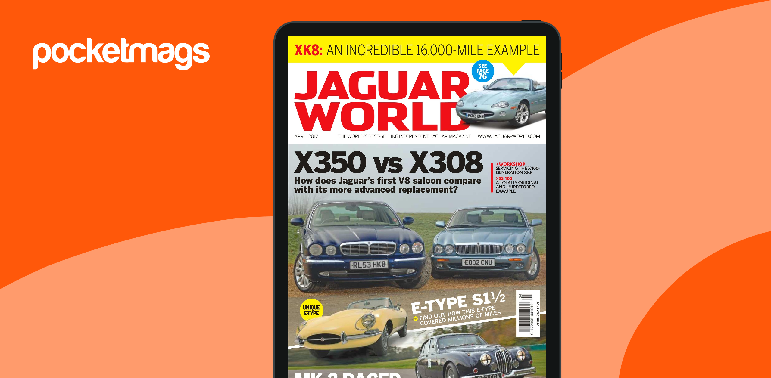 Jaguar World Magazine - No. 182 X350 vs X308 Back Issue