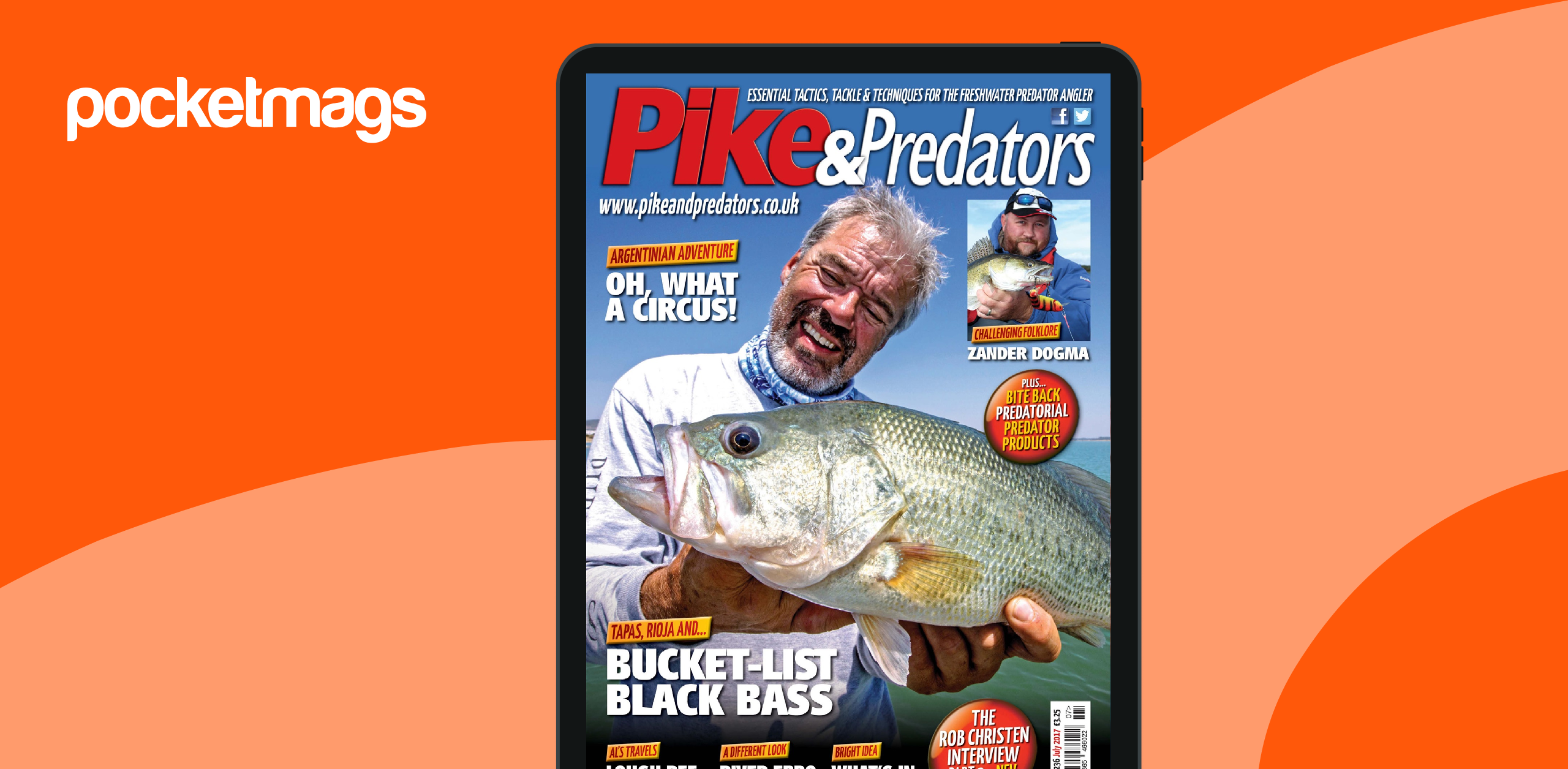 Pike Predators Magazine Subscriptions and 236 Issue