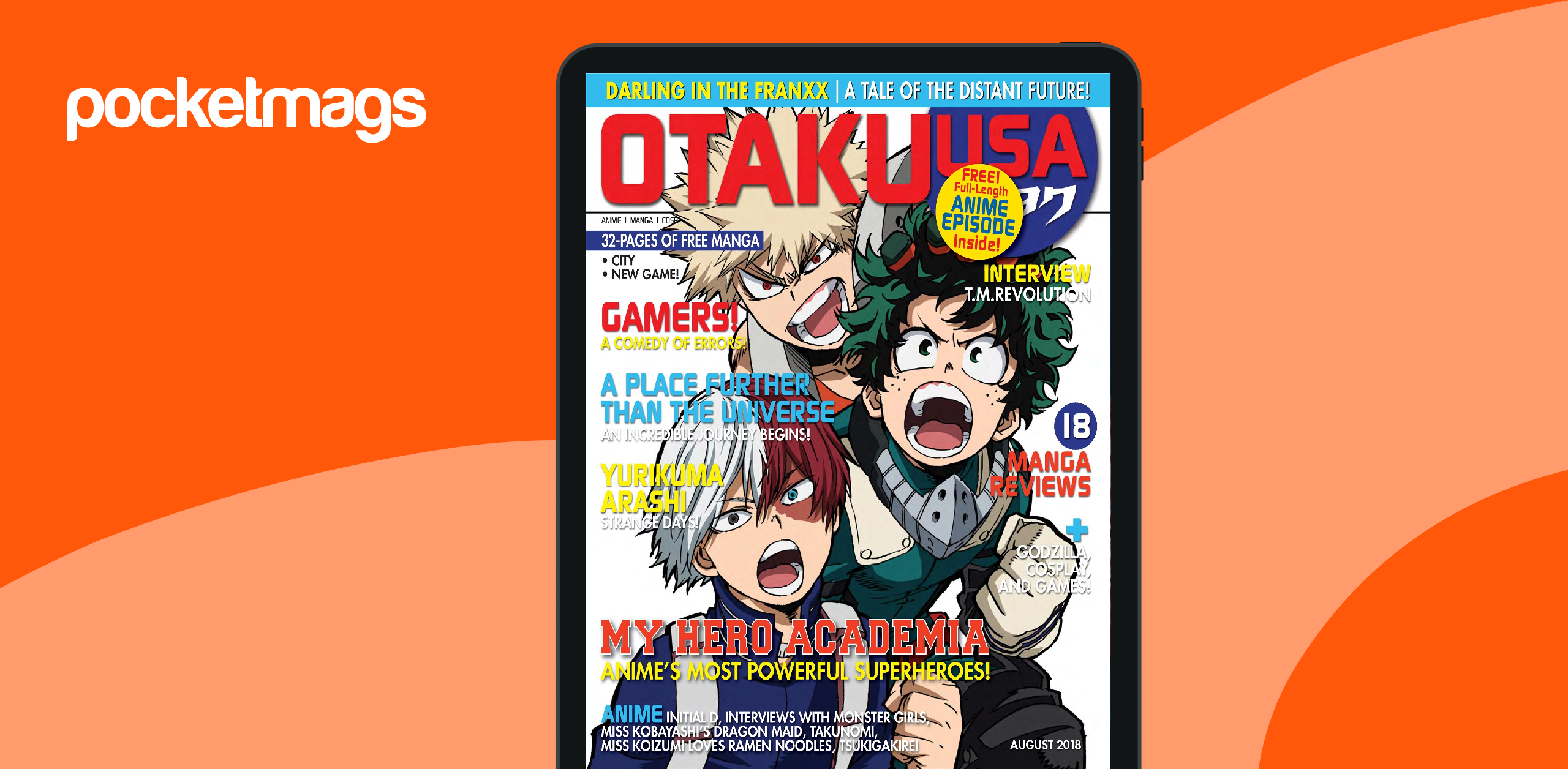 Otaku Magazine - August 2018 Back Issue