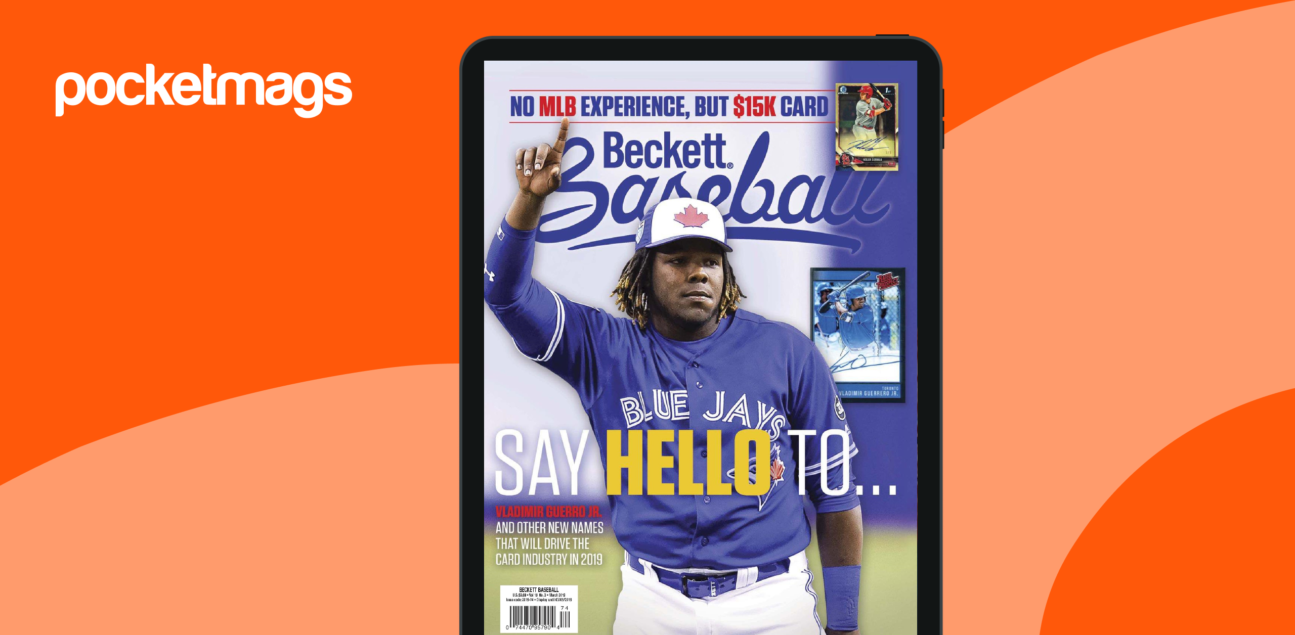 Beckett Baseball Magazine - Baseball-Mar 19 Back Issue