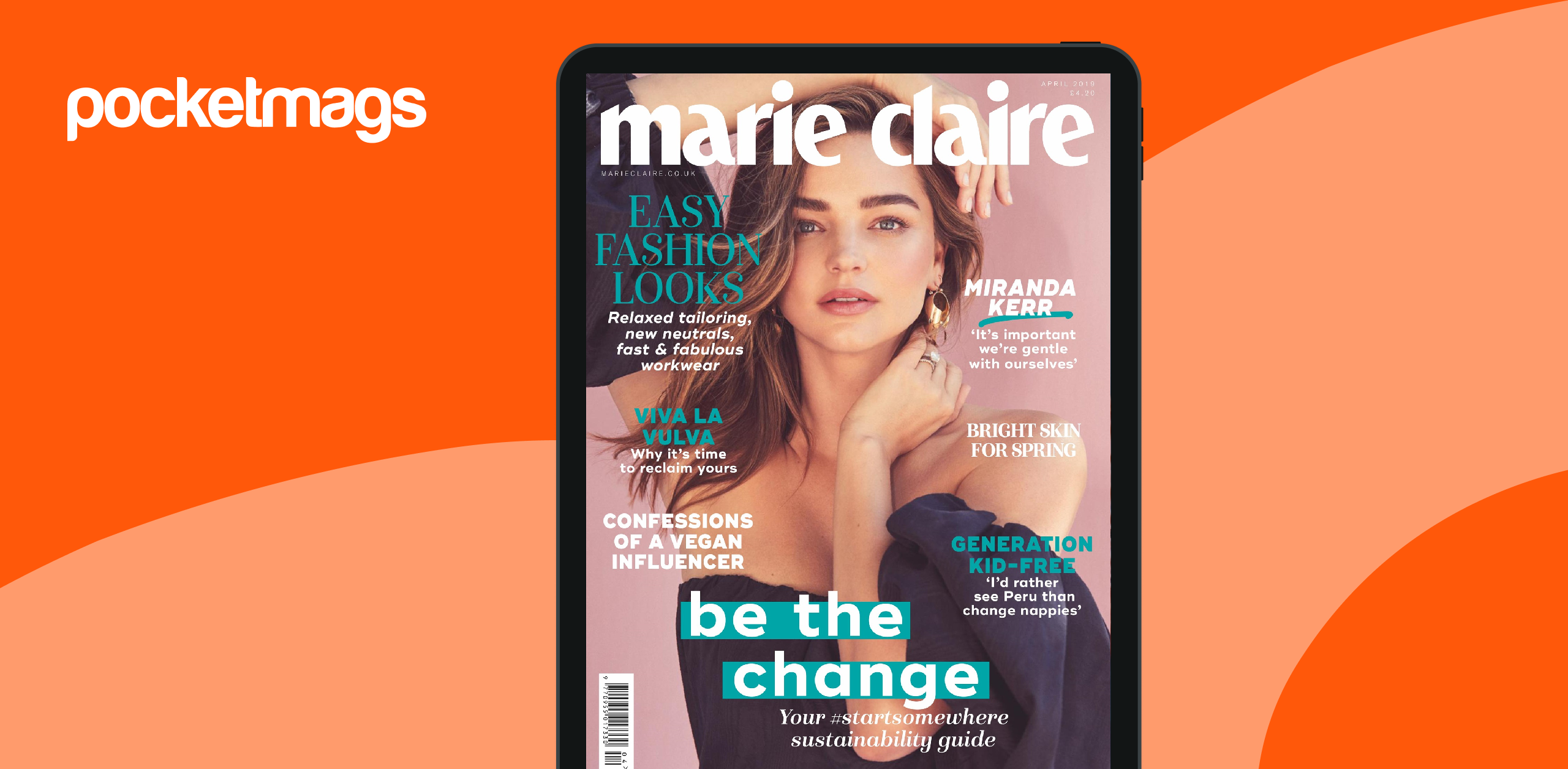 Marie Claire Magazine - April 2019 Back Issue