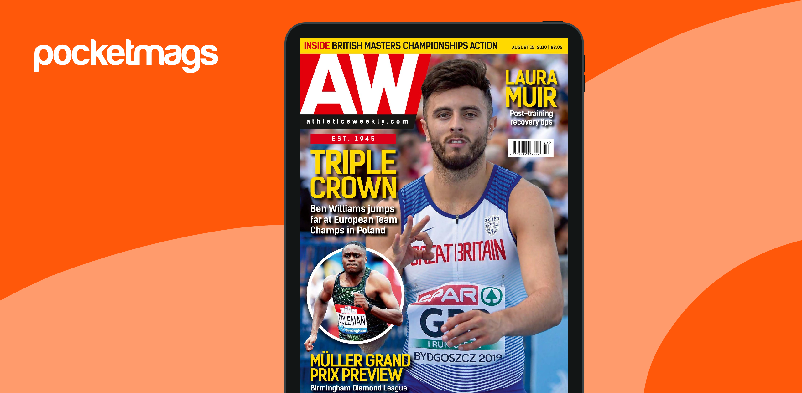 AW – Athletics Weekly Magazine August 15 2019 Back Issue
