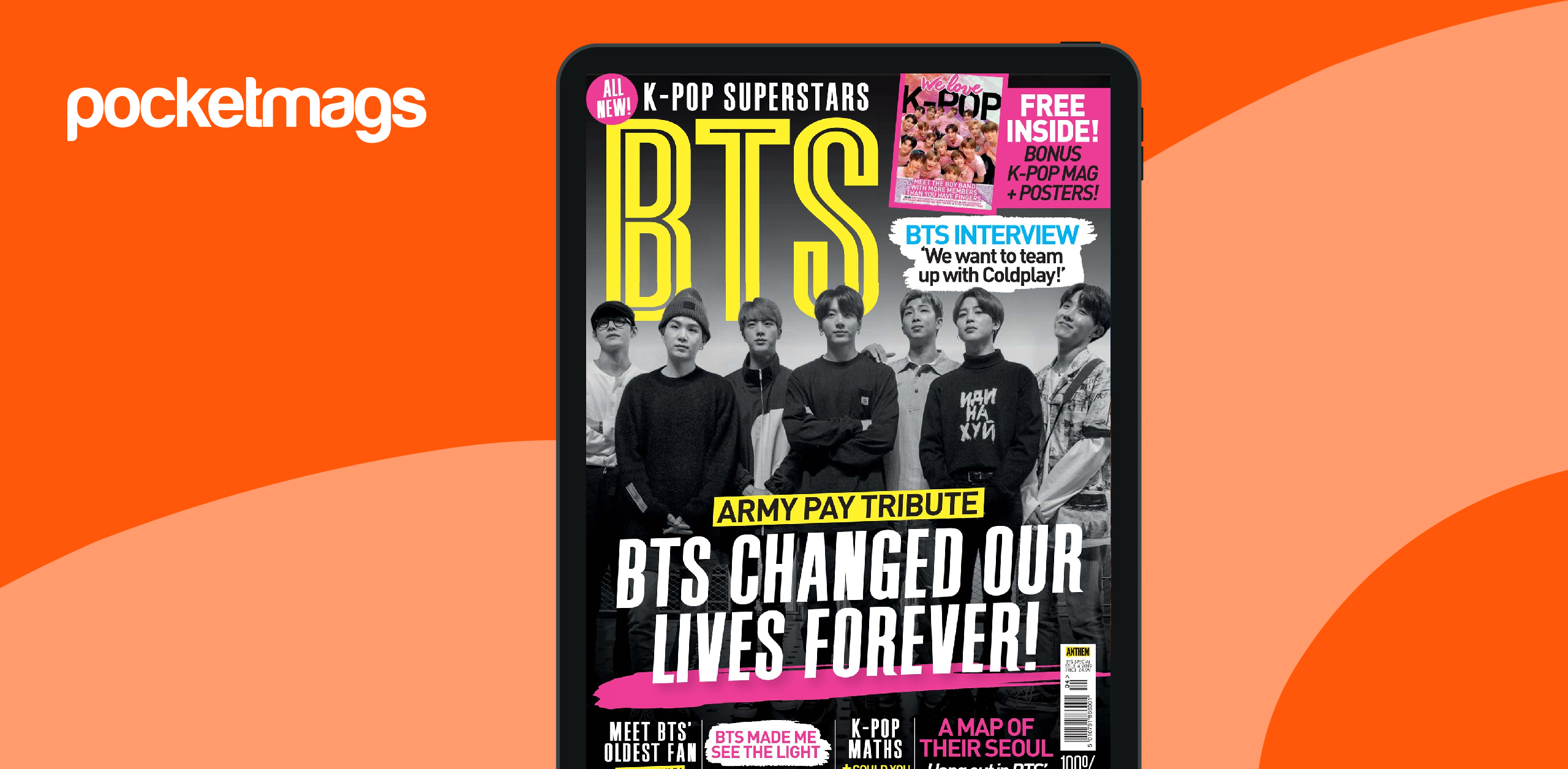K-POP・アジア BTS Fanclub Magazine vol.4,5,6 K-Pop Superstars Magazine - BTS: Vol 5 Back Issue
