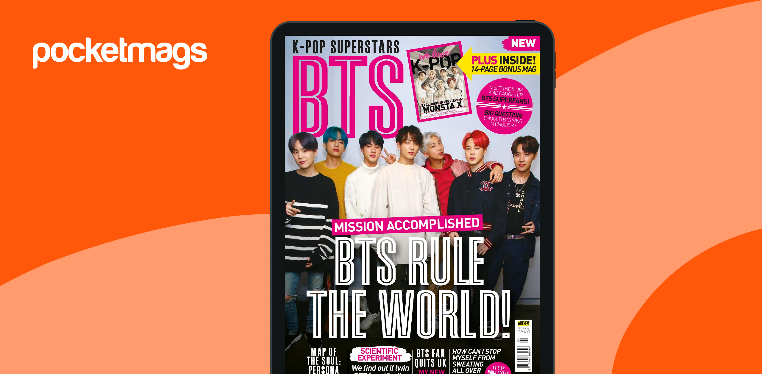 K-Pop Superstars Magazine - BTS: Vol 3 Back Issue