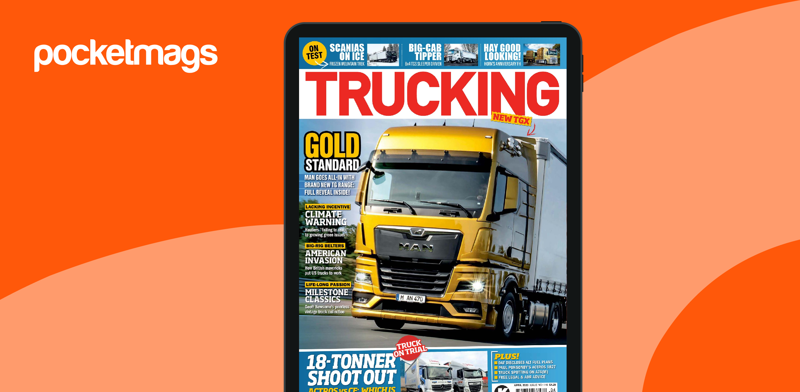 Trucking Magazine April 2020 Back Issue - Main Image