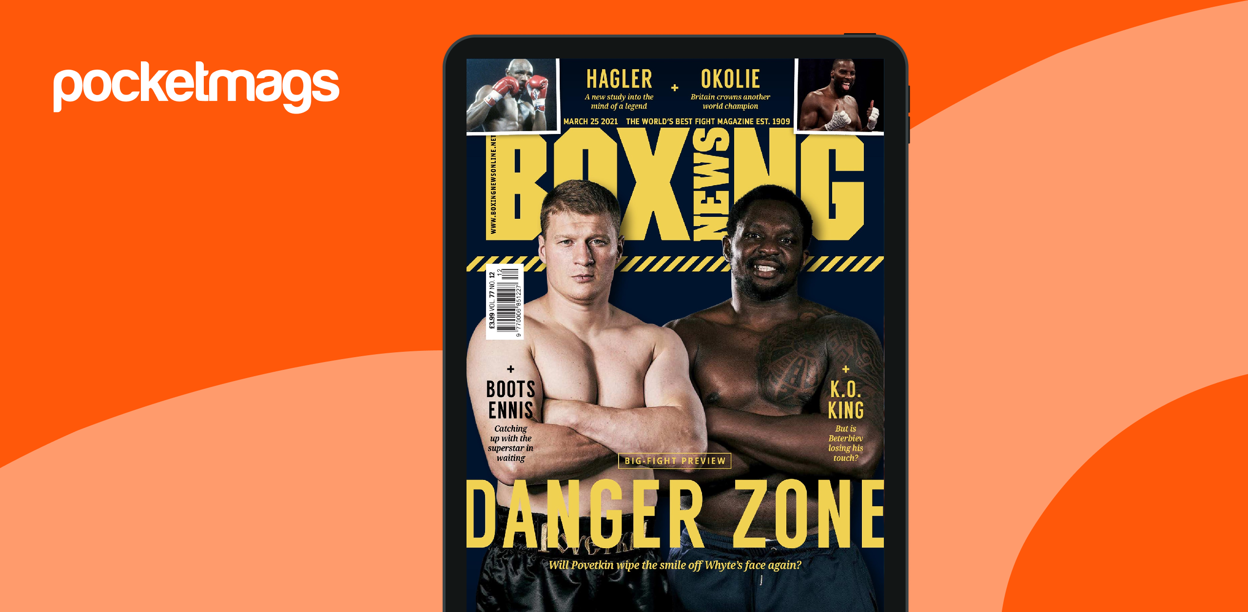 Boxing News Magazine March 25 2021 Back Issue