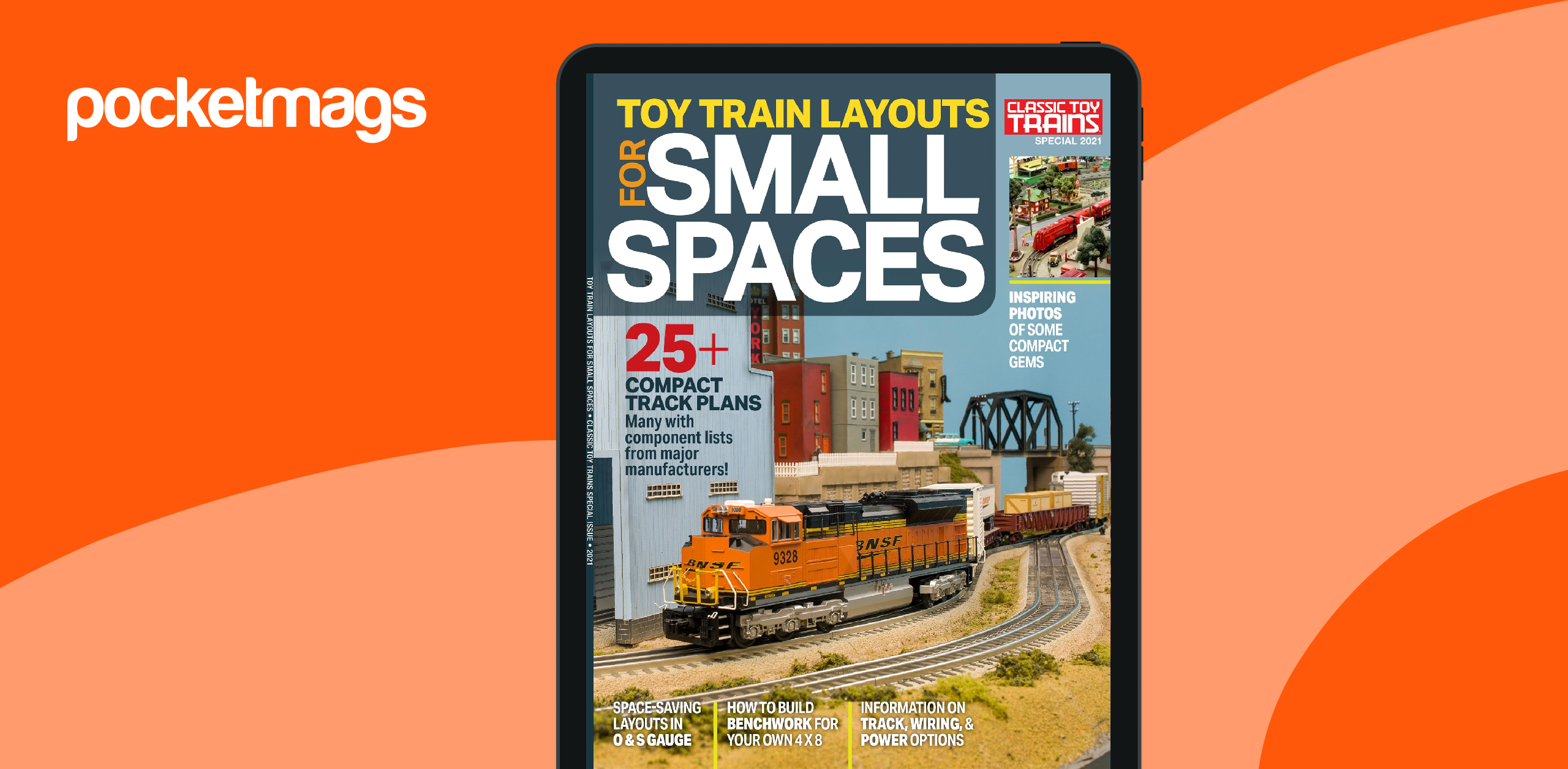 Classic Toy Trains Magazine - Toy Train Layouts for Small Spaces