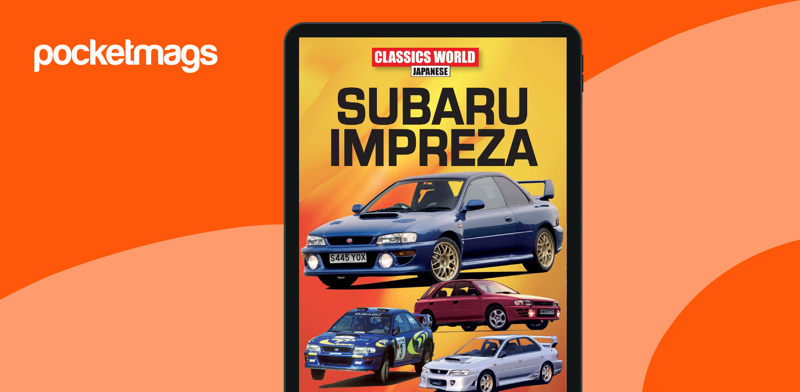 レトロライト　impreza magazine Classics World Japanese Magazine - Subaru Impreza Back Issue