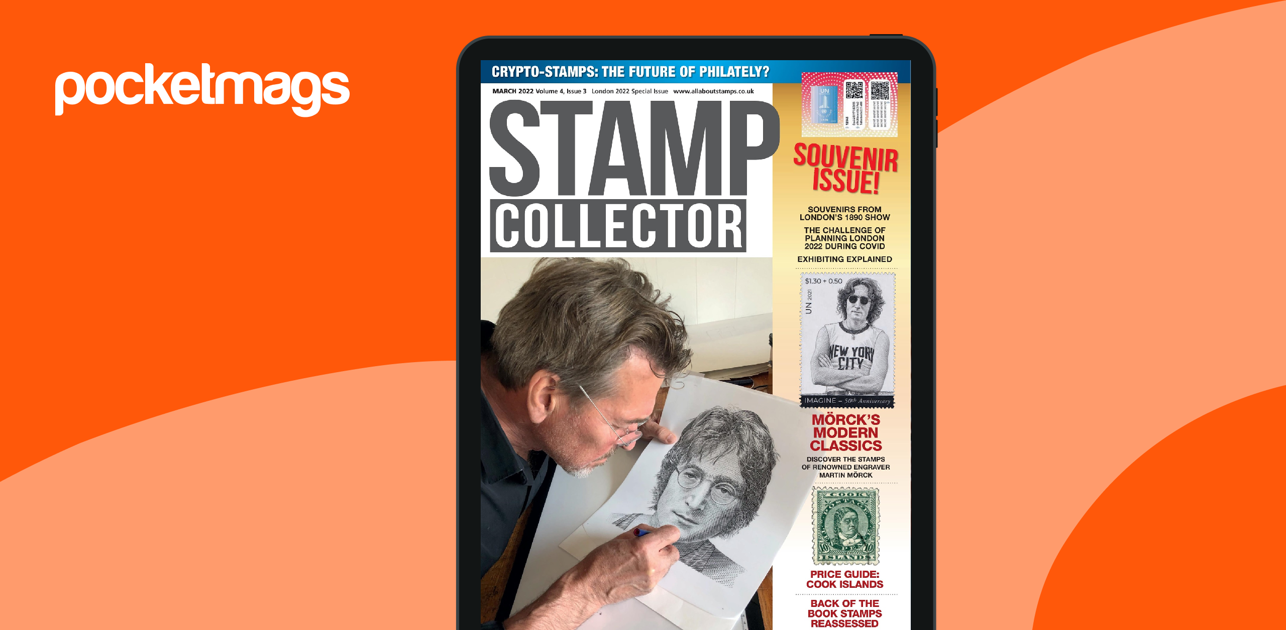 Stamp Collector Magazine - March 2022 Back Issue