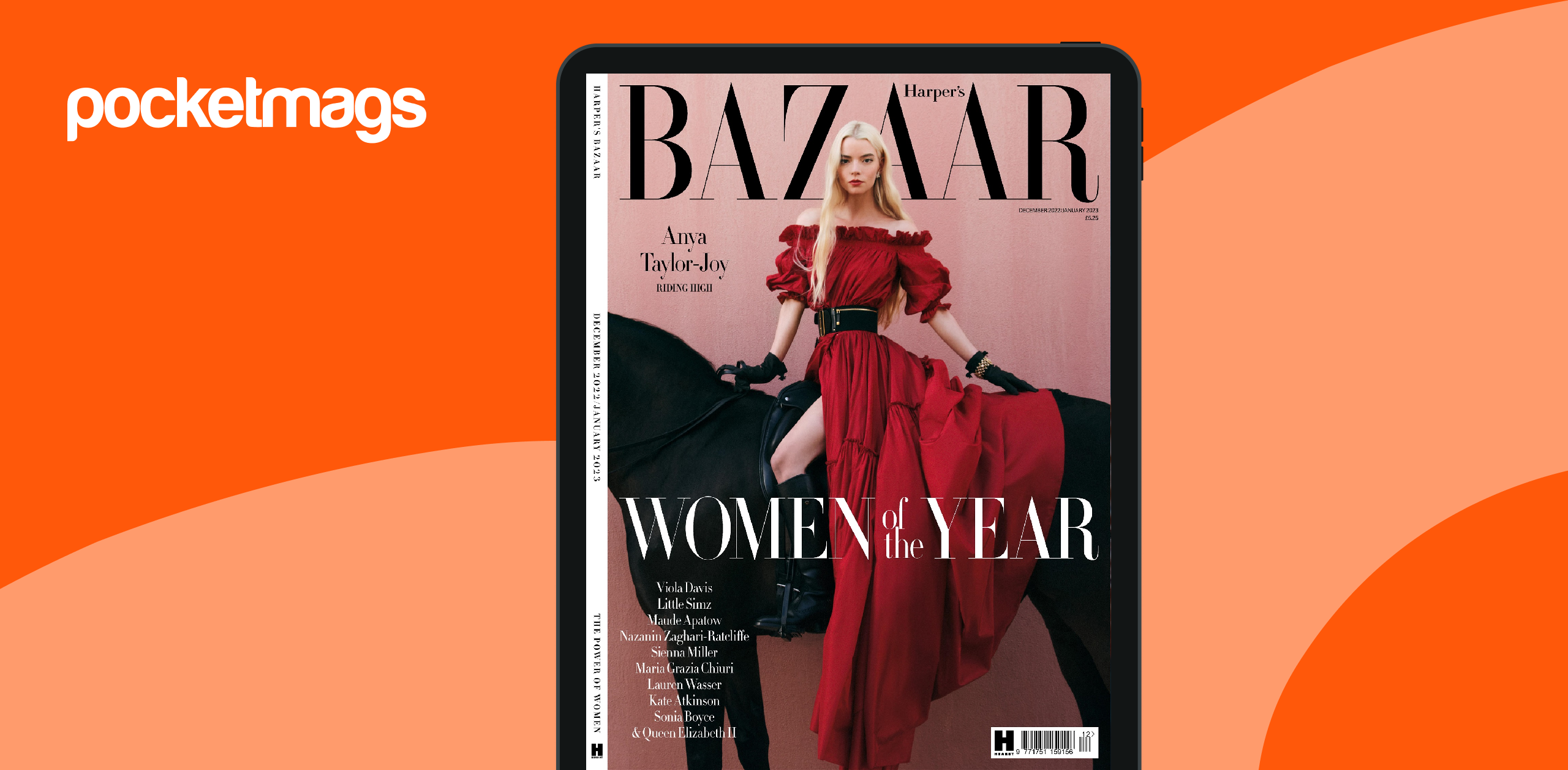 Harper's Bazaar Magazine - Dec/Jan-23 Back Issue