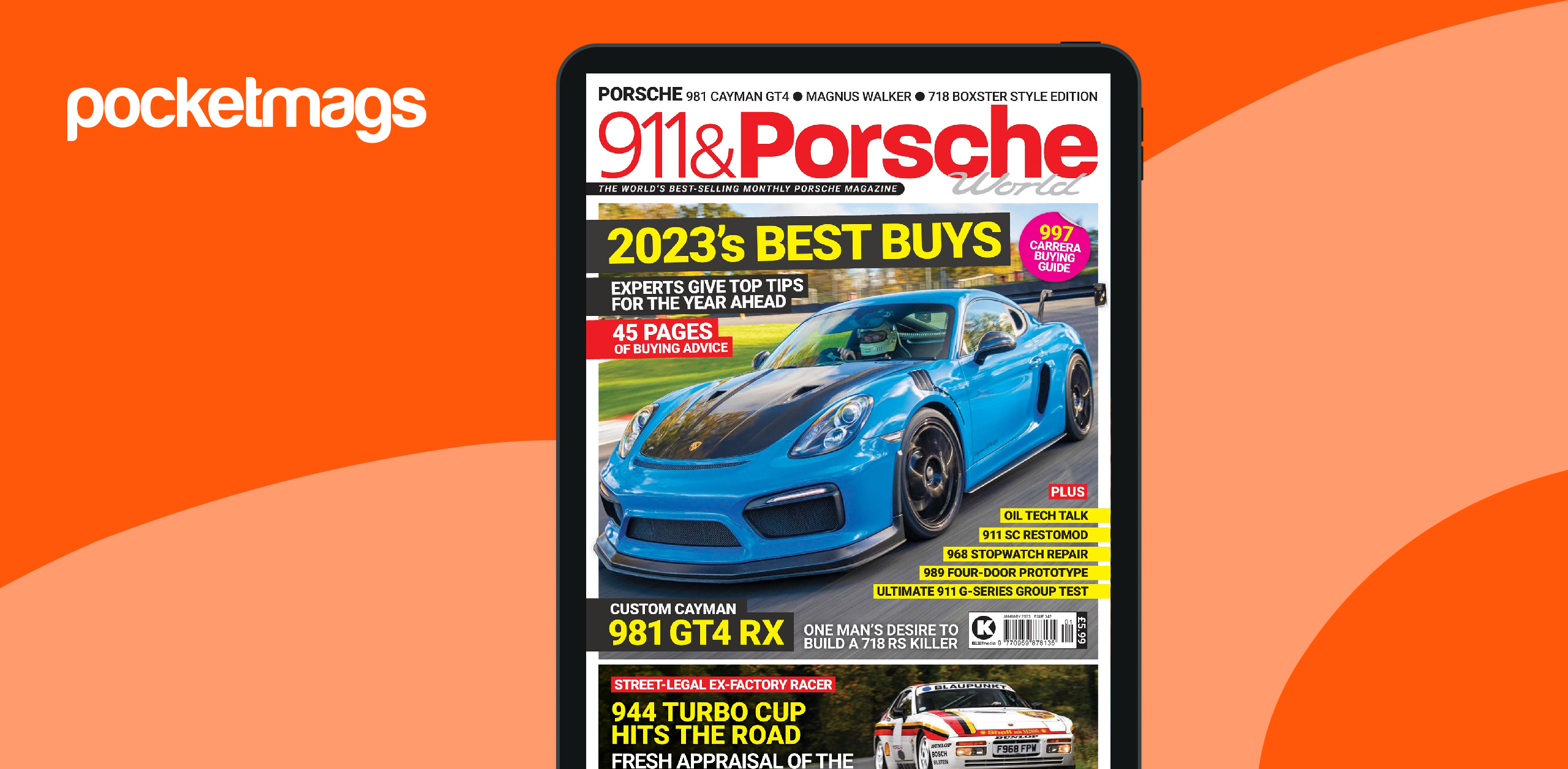 THE911&PORSCHE MAGAZINE NO.1〜32、34 911 & Porsche World Magazine - Issue 342 - Jan 2023 Back Issue