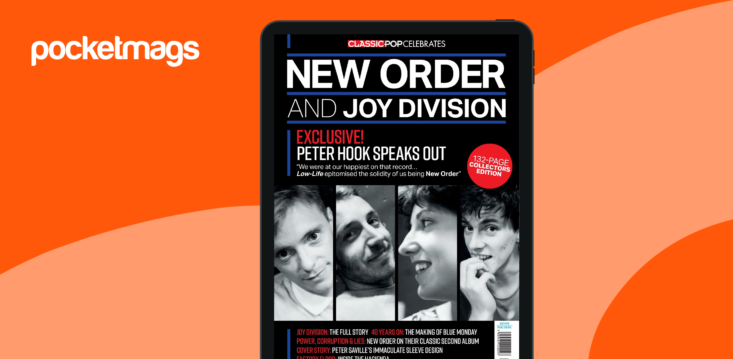 Classic Pop Presents Magazine - New Order and Joy Division Back Issue