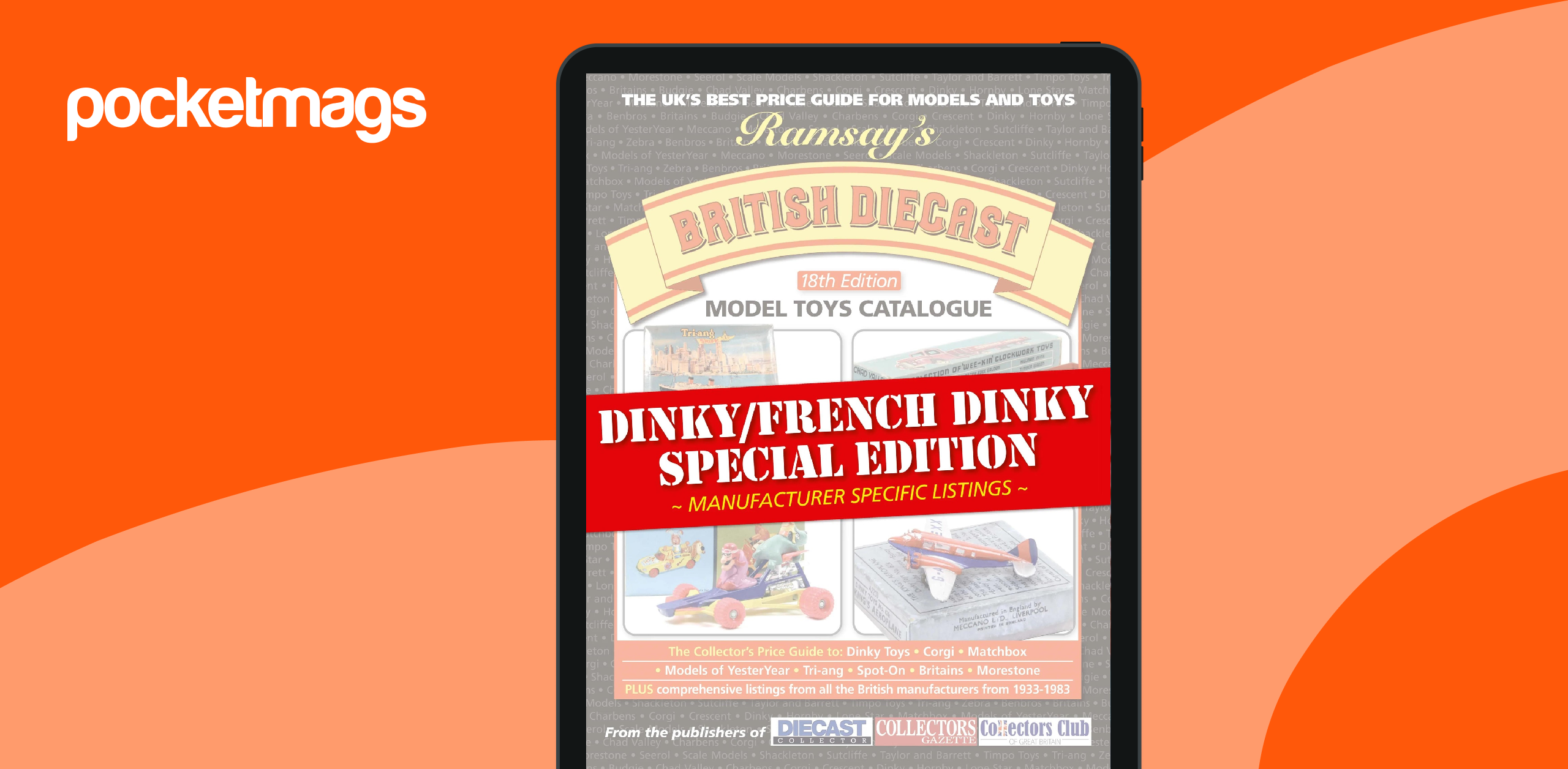 Toy Collectors Price Guide Magazine - Ramsay's British Diecast