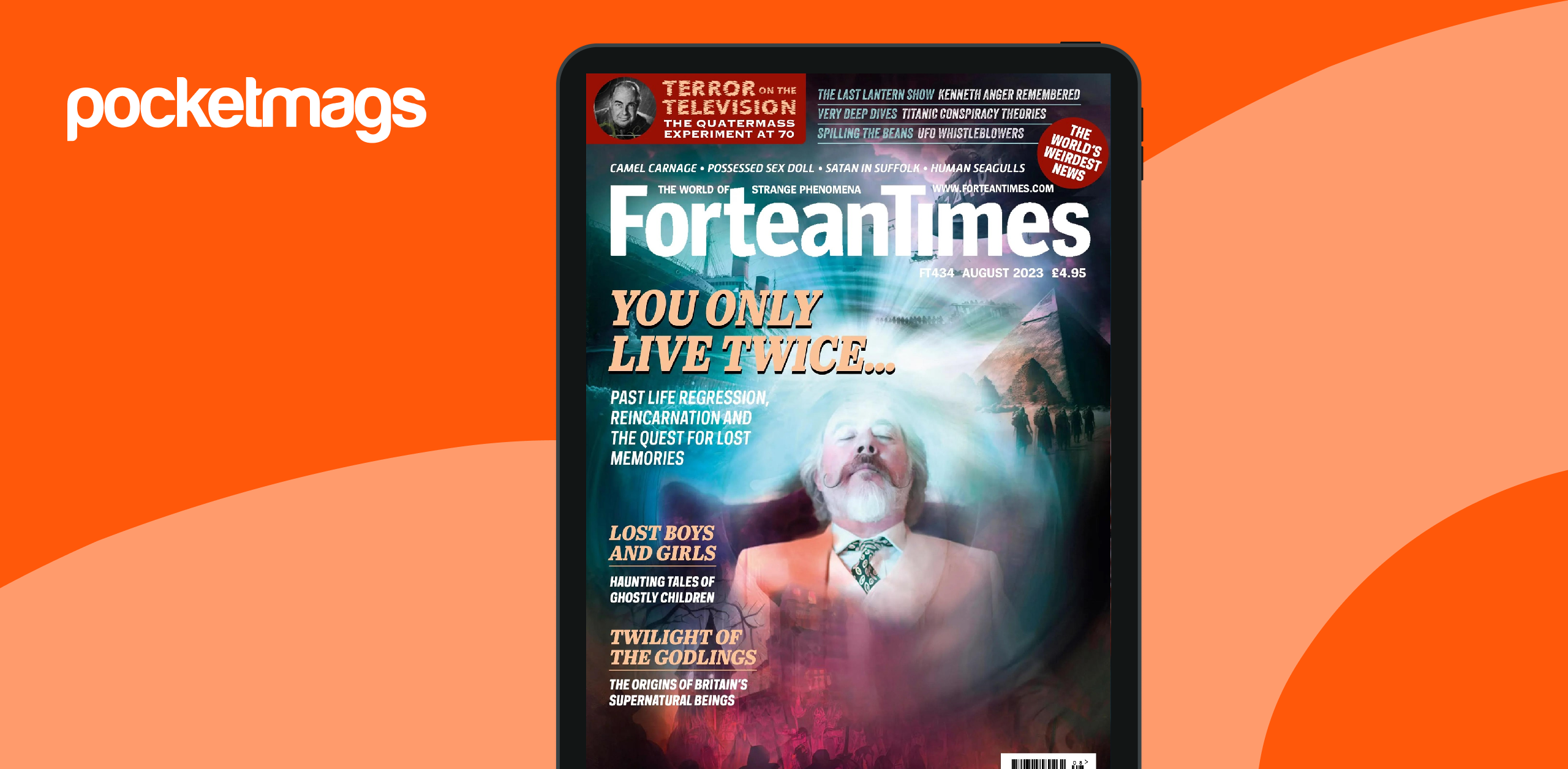 Fortean Times Magazine - August 2023 - 434 Back Issue