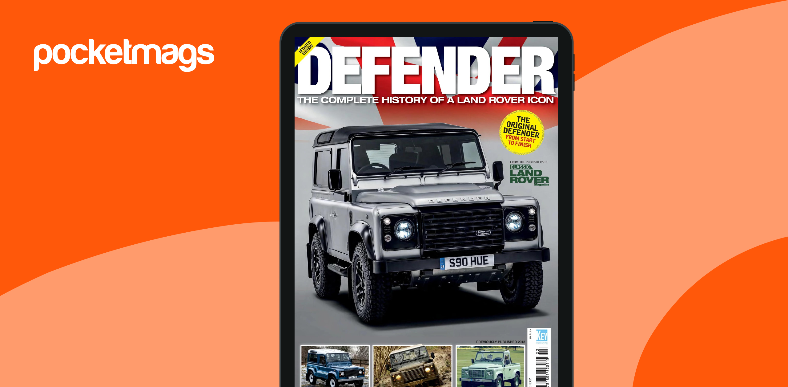 LAND  ROVER　DEFENDERの雑誌 Classic Land Rover Magazine - Defender Special Issue