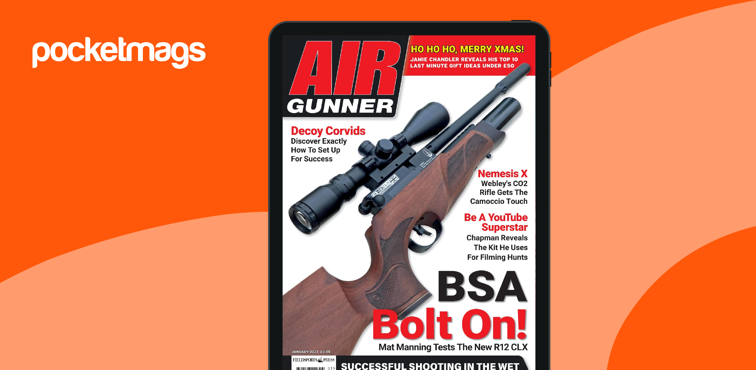 Airgun World Magazine - Air Gunner January 2023 Back Issue