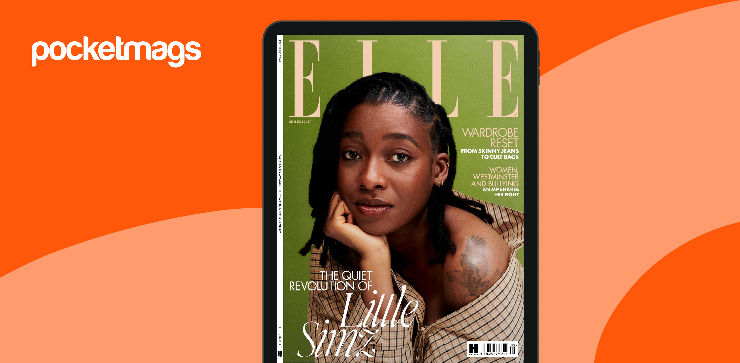 女性情報誌 ELLE US Magazine June/July 2024 ELLE US Magazine June/July 2024 Elle US Magazine June⁄July 2022