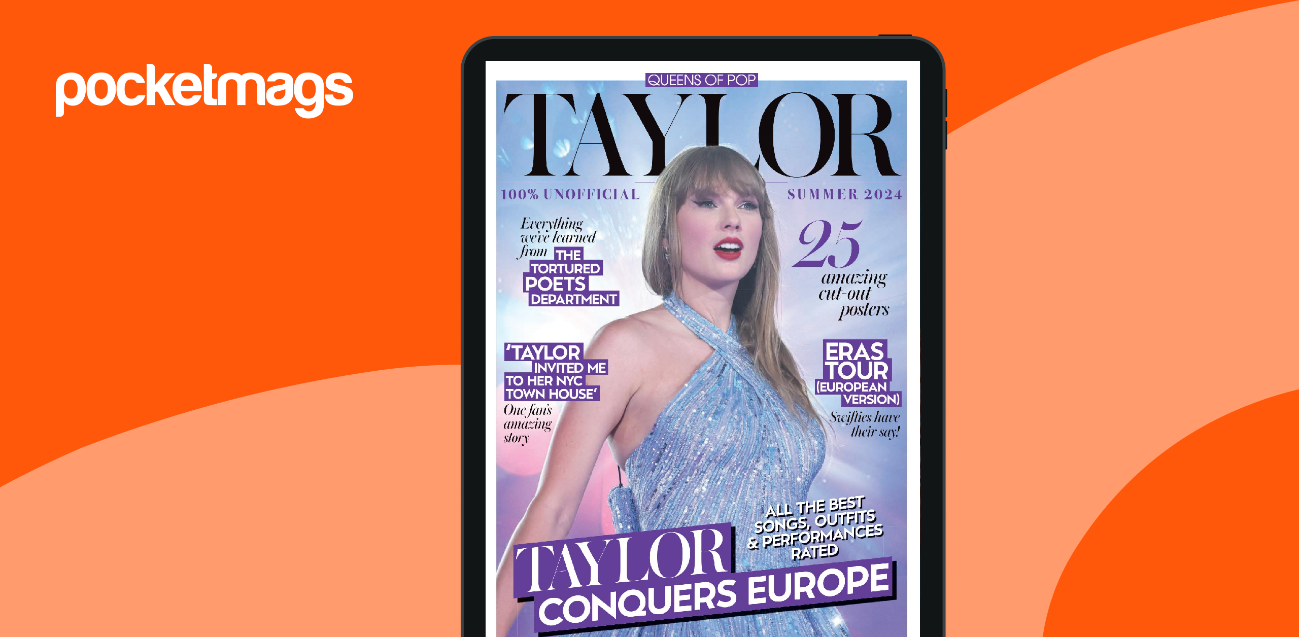 Kings & Queens of Pop Culture Magazine - Taylor Swift Summer 2024