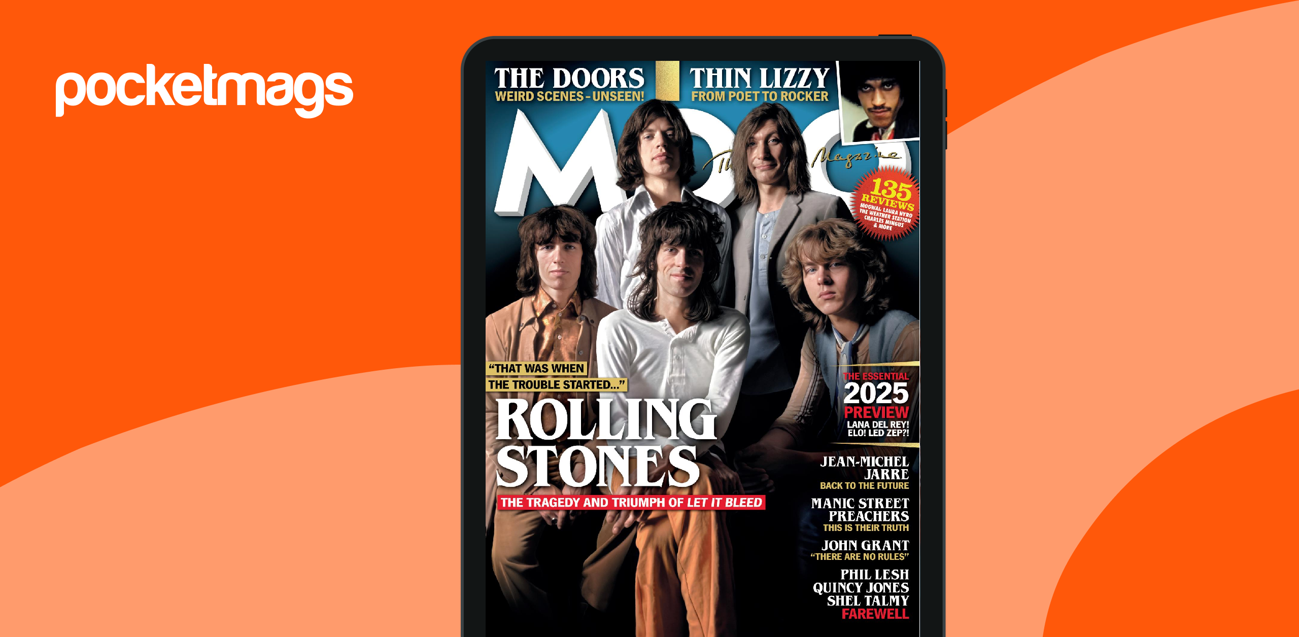 Mojo Magazine Subscriptions and Feb-25 Issue