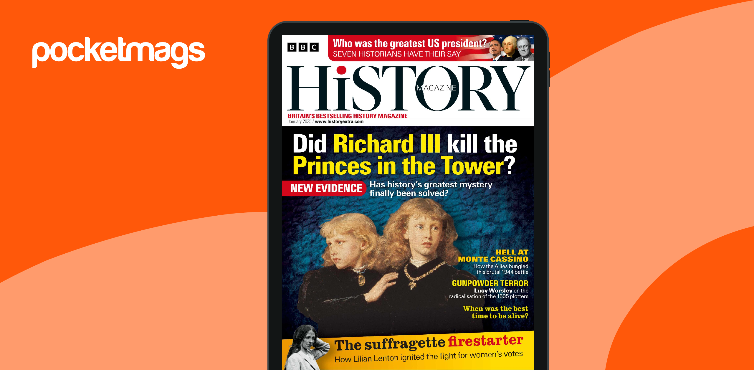 BBC History Magazine Subscriptions and January 2025 Issue