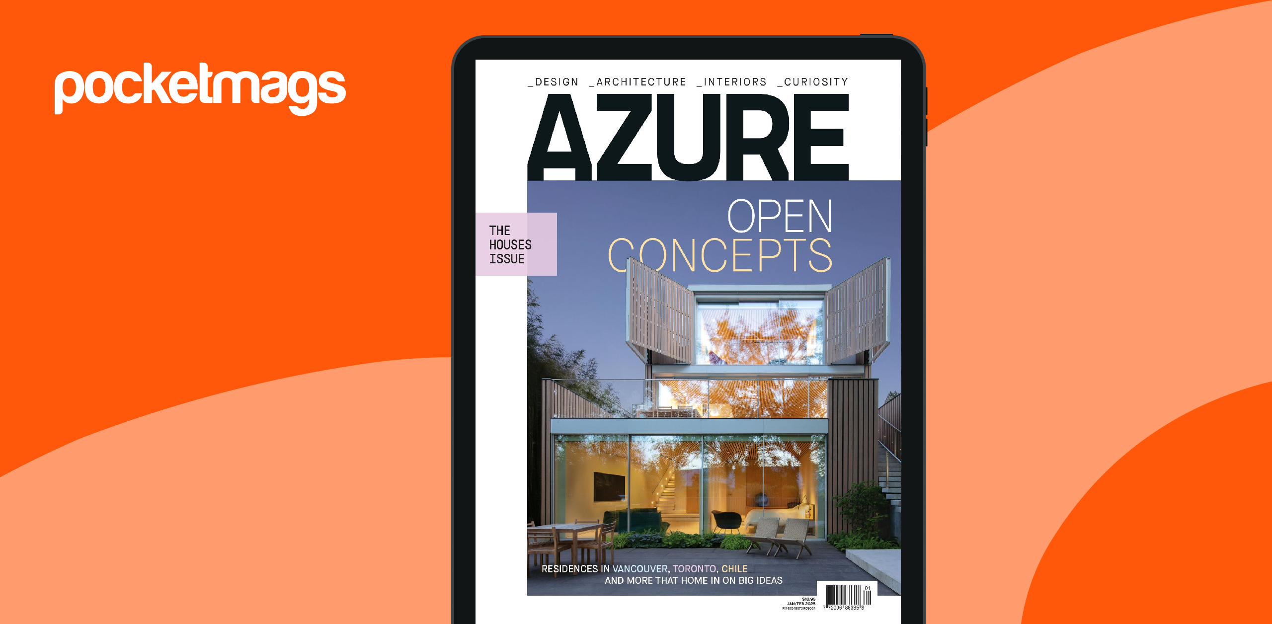 【未開封】Inland Magazine – Issue 02: ia AZURE Magazine - JAN/FEB 2025 Back Issue