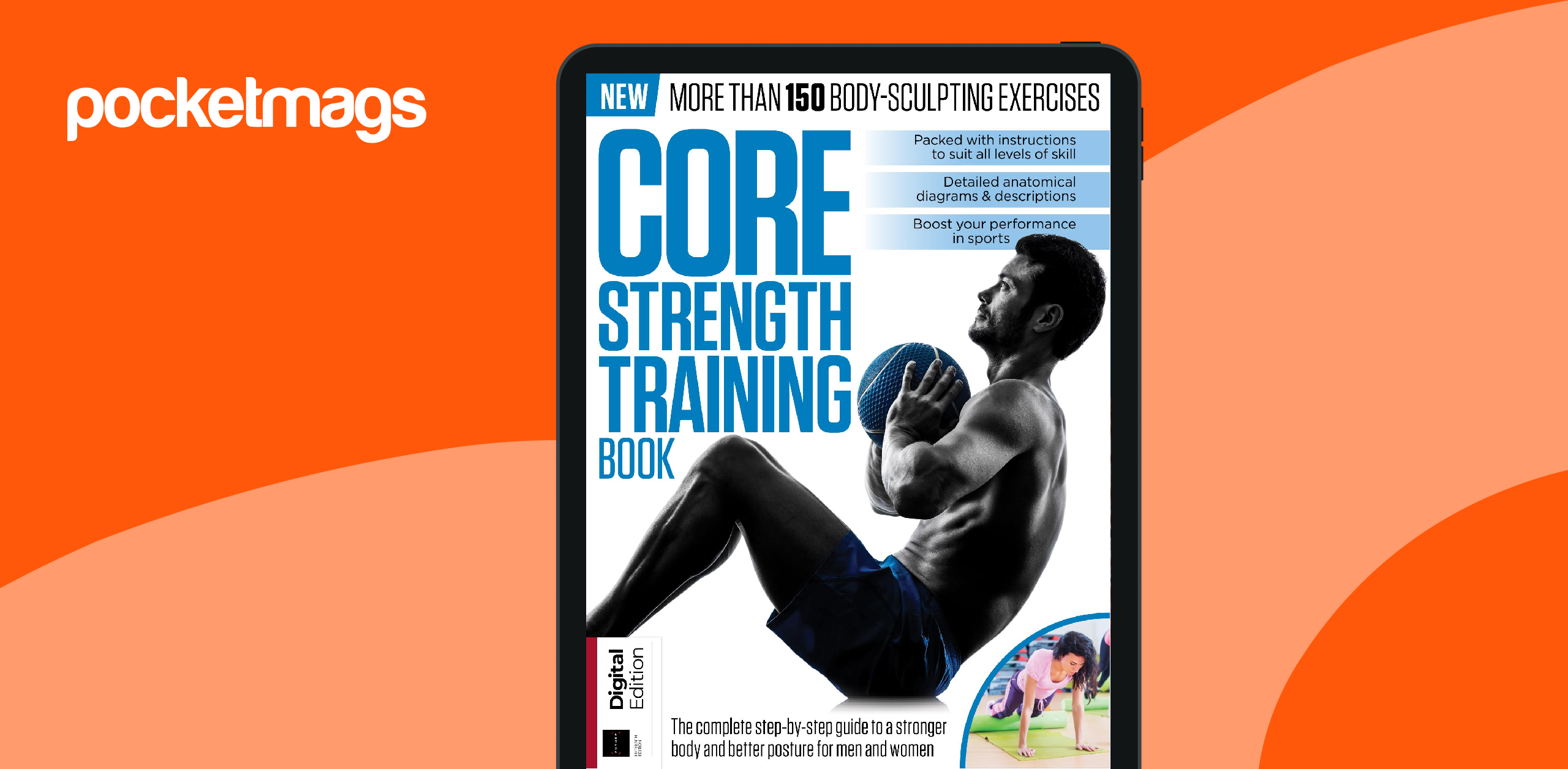 Lifestyle Bookazine The Core Strength Training Book Fifteenth
