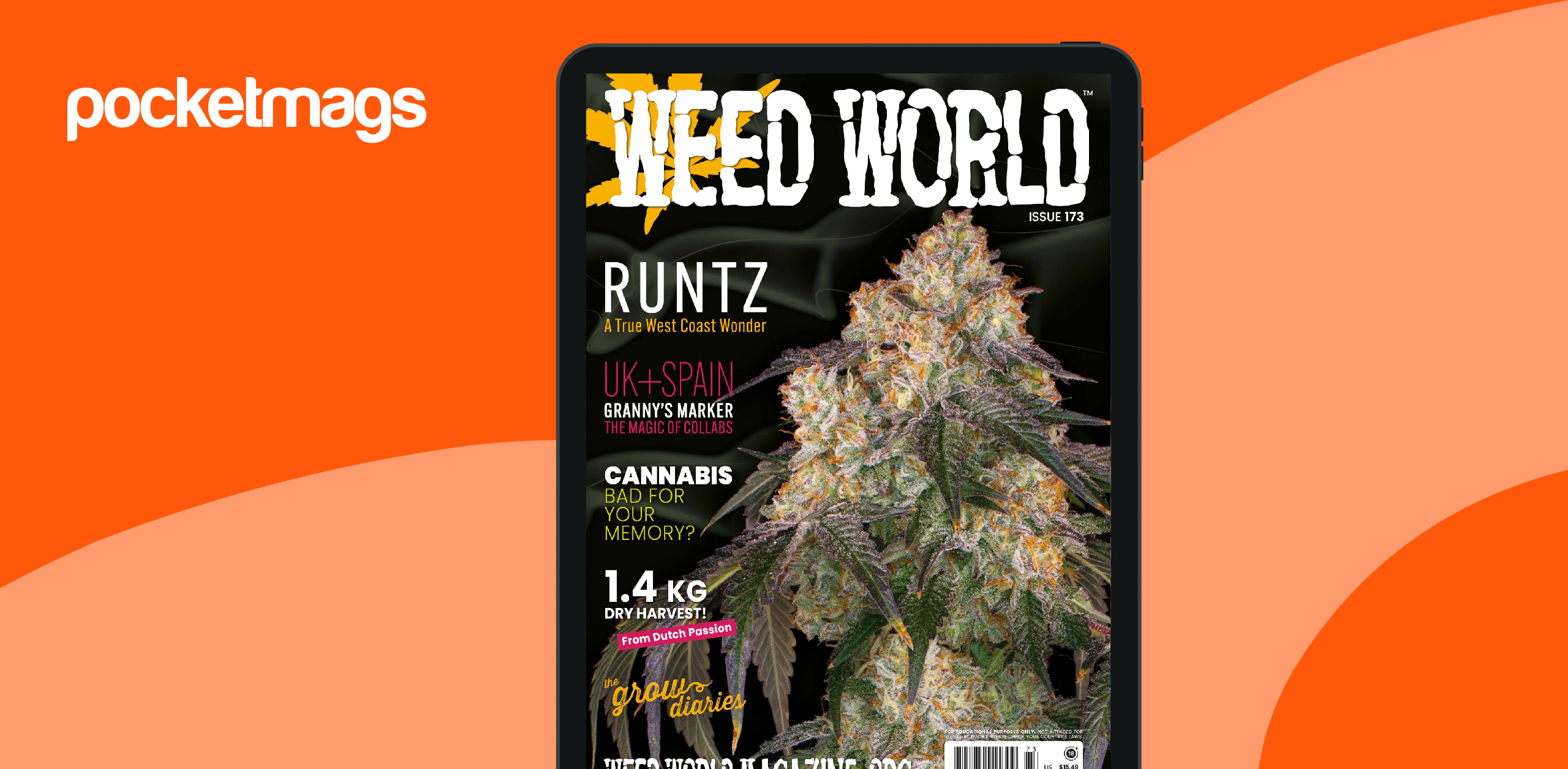 High Times Magazine Weed Marijuana Pot 420 July 2006 Dutch