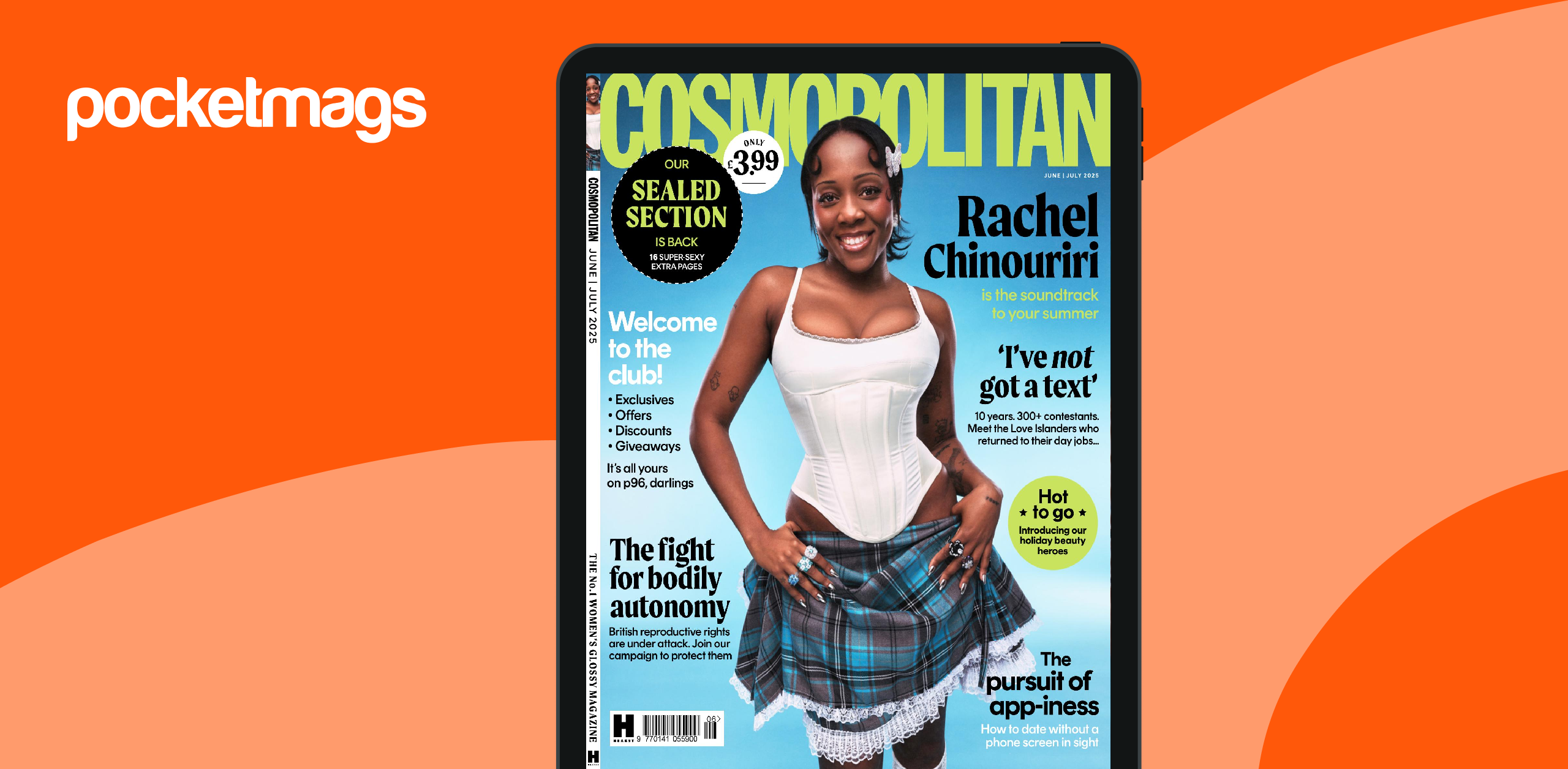 Cosmopolitan Magazine - June / July 2025 Back Issue