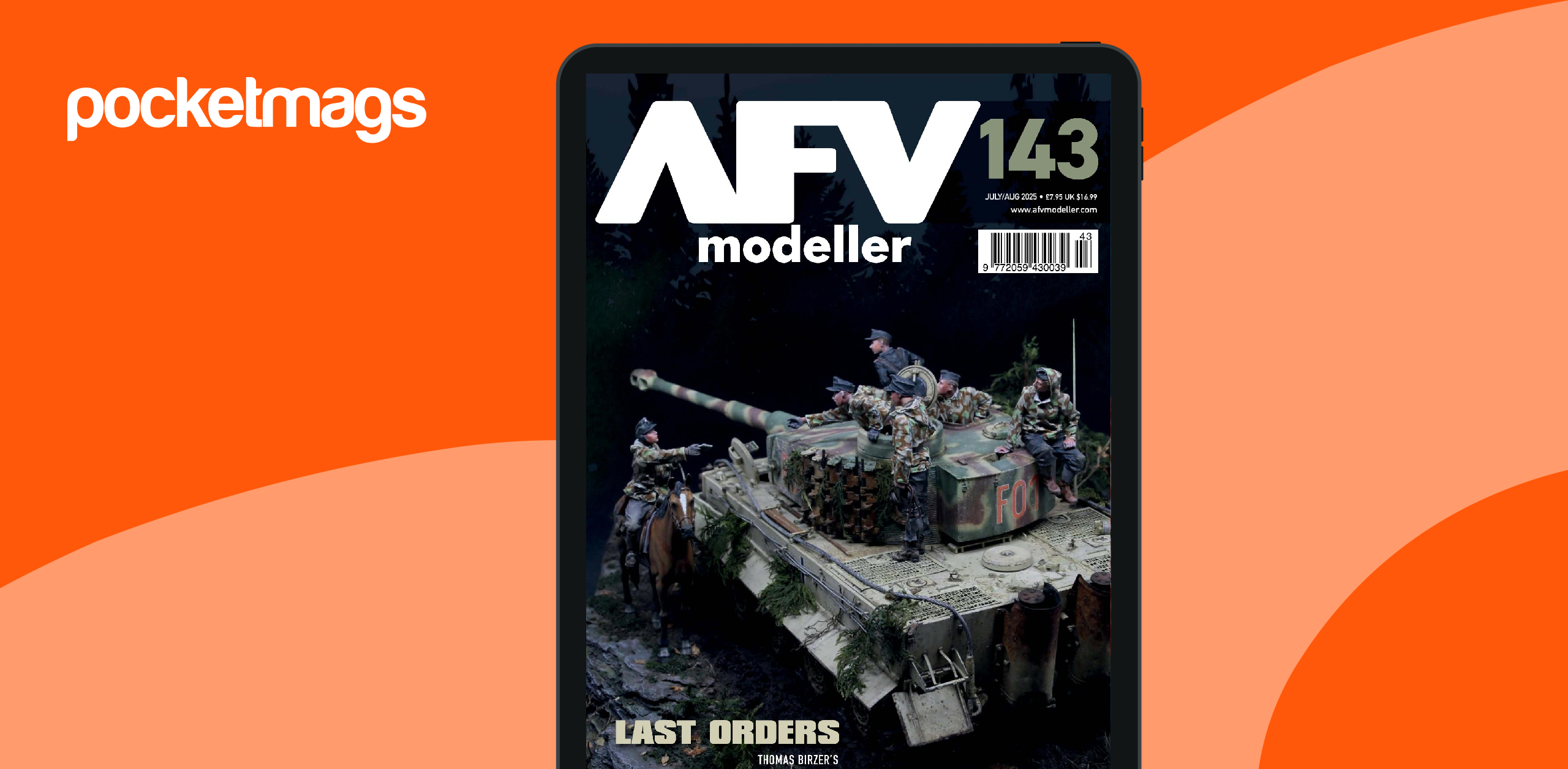 Meng AFV Modeller Magazine Subscriptions and AFV143 Issue