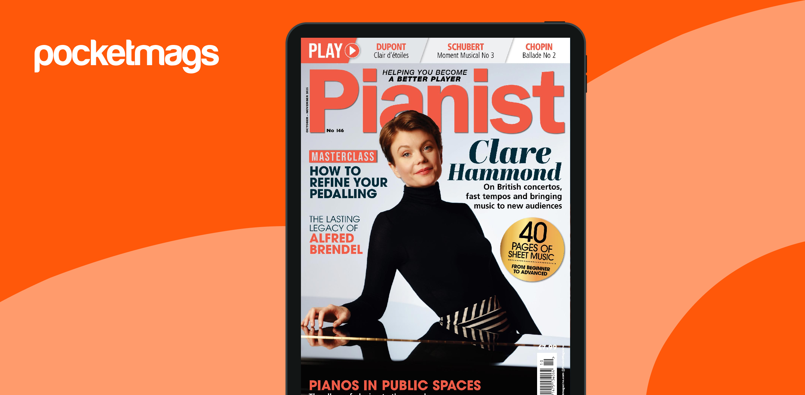 Pianist Magazine Abbonamenti e Oct-Nov (issue 146) edizione